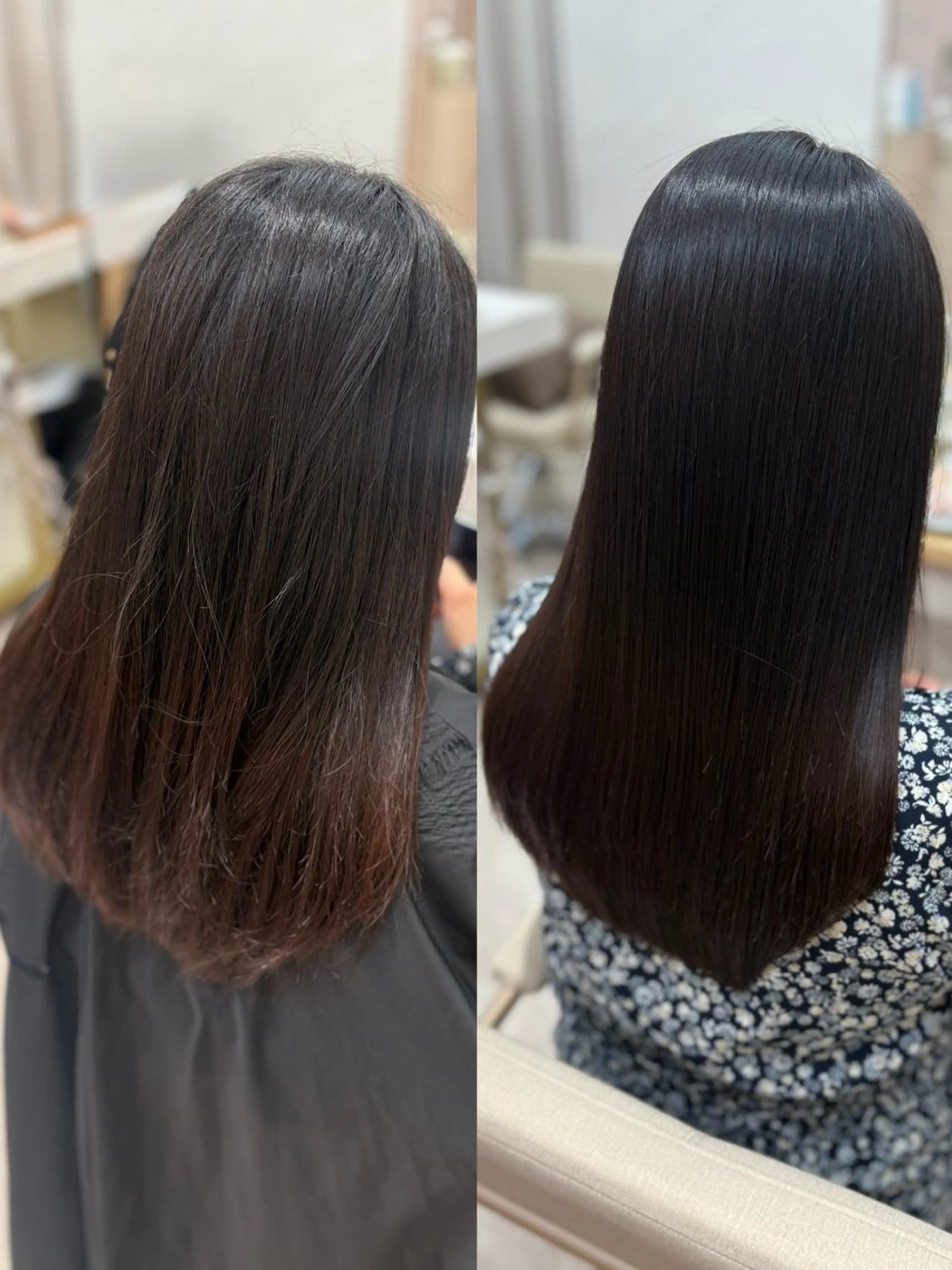 ロング 縮毛矯正 トリートメント 🫧美髪矯正特化🫧 小林杏夏のヘアスタイル