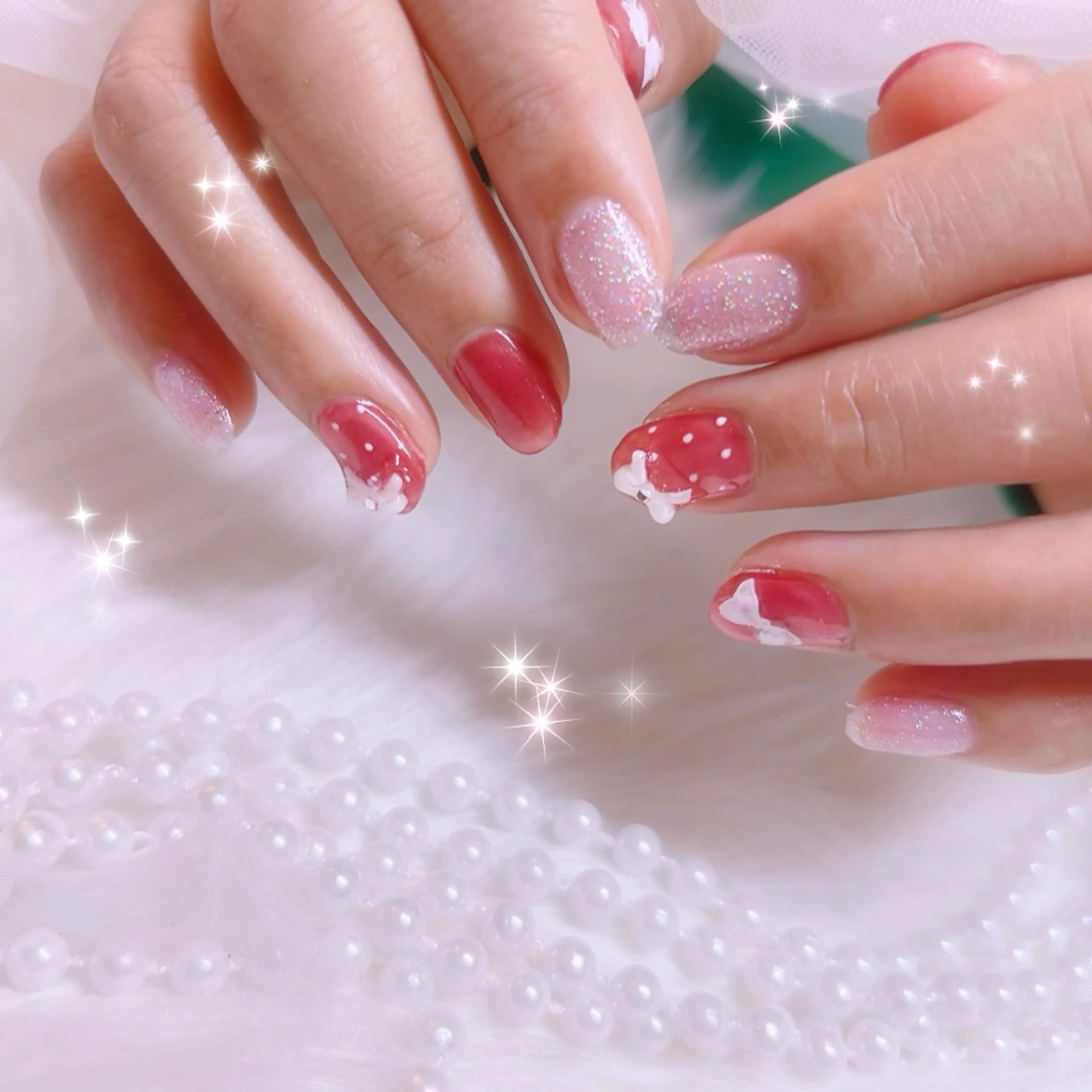 ネイル ハンドネイル Charlie 🖤のネイルデザイン