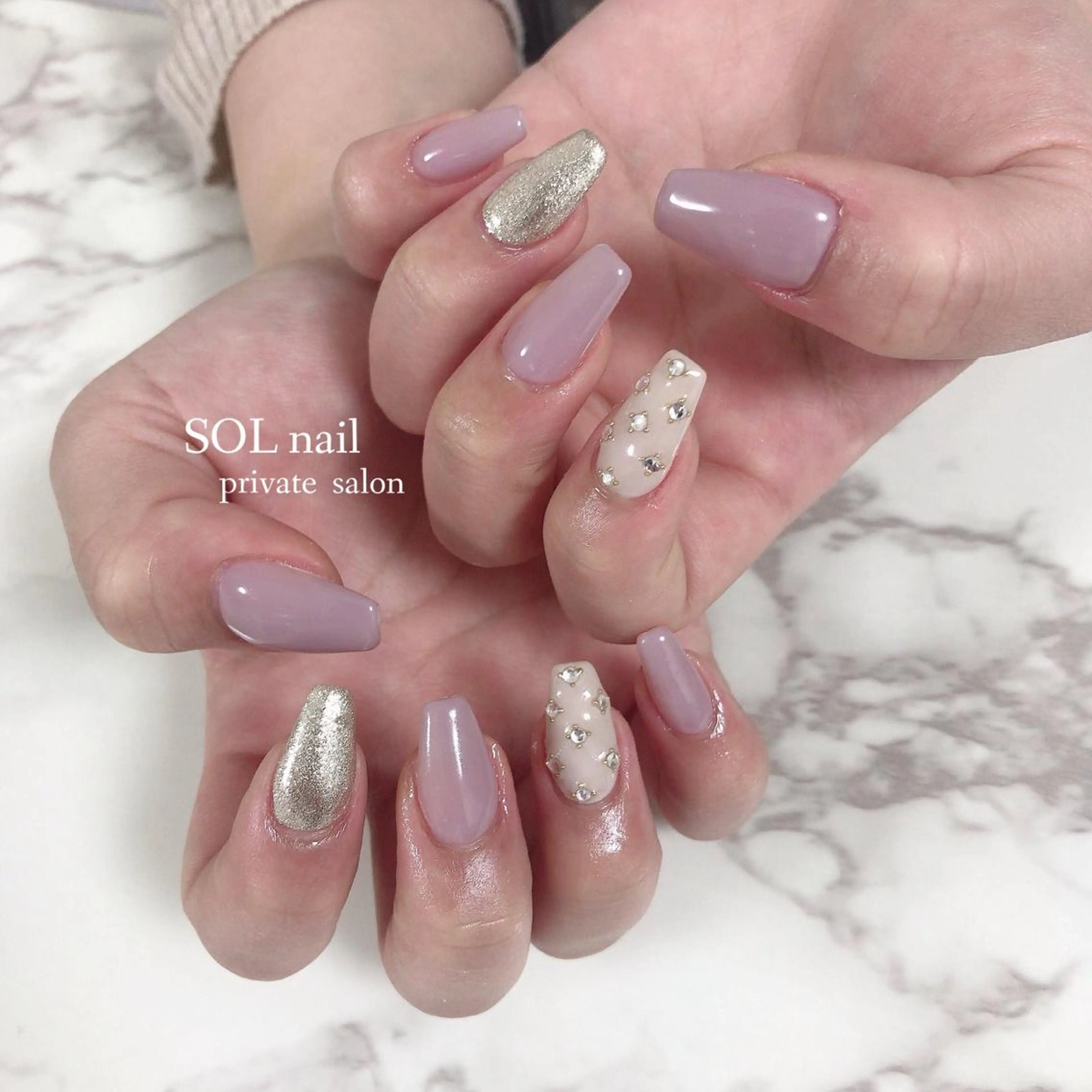 ネイル ハンドネイル SOL NAILのネイルデザイン