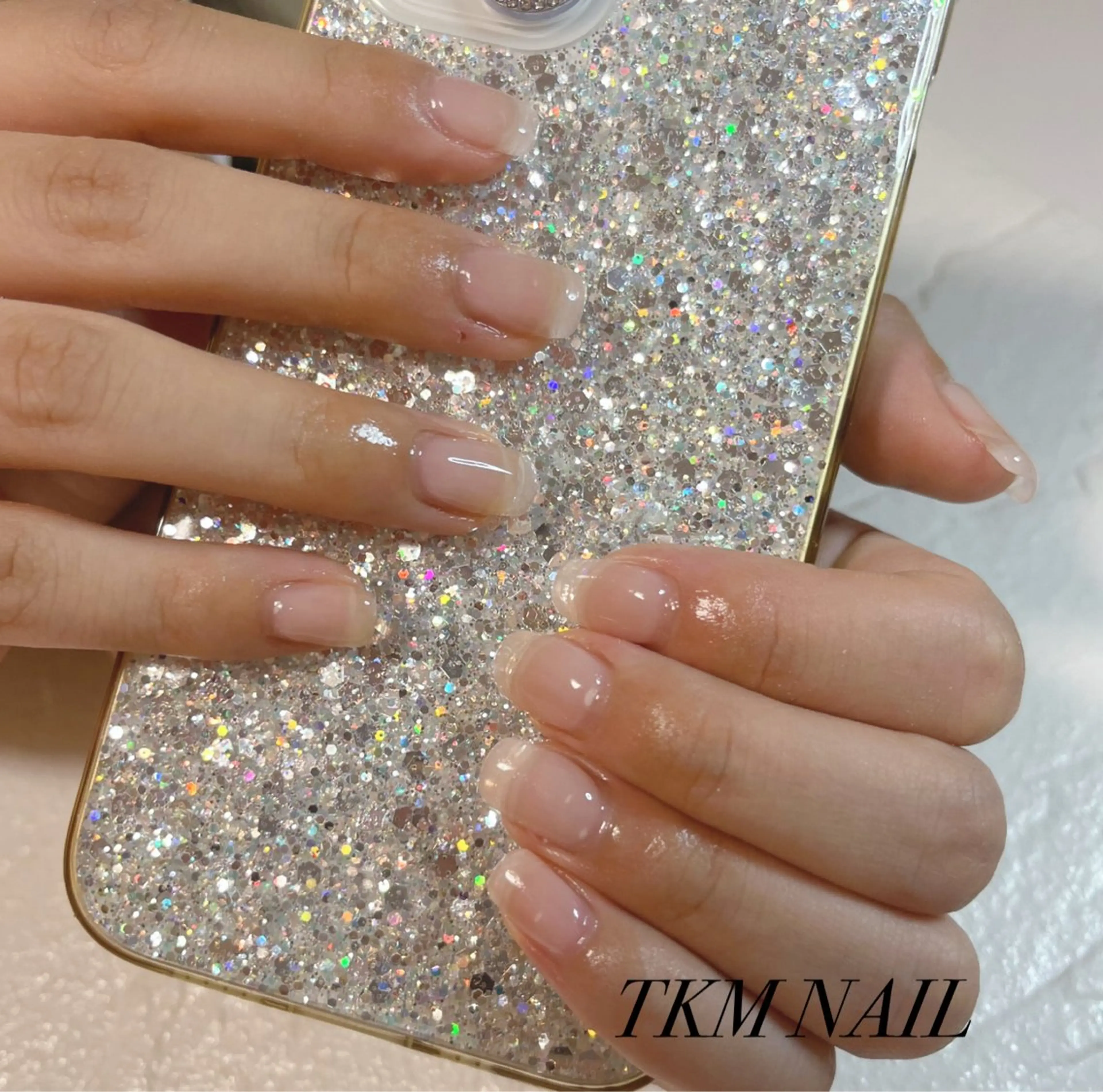 ネイル クリアネイル ハンドネイル ______ TKM  NAILのネイルデザイン