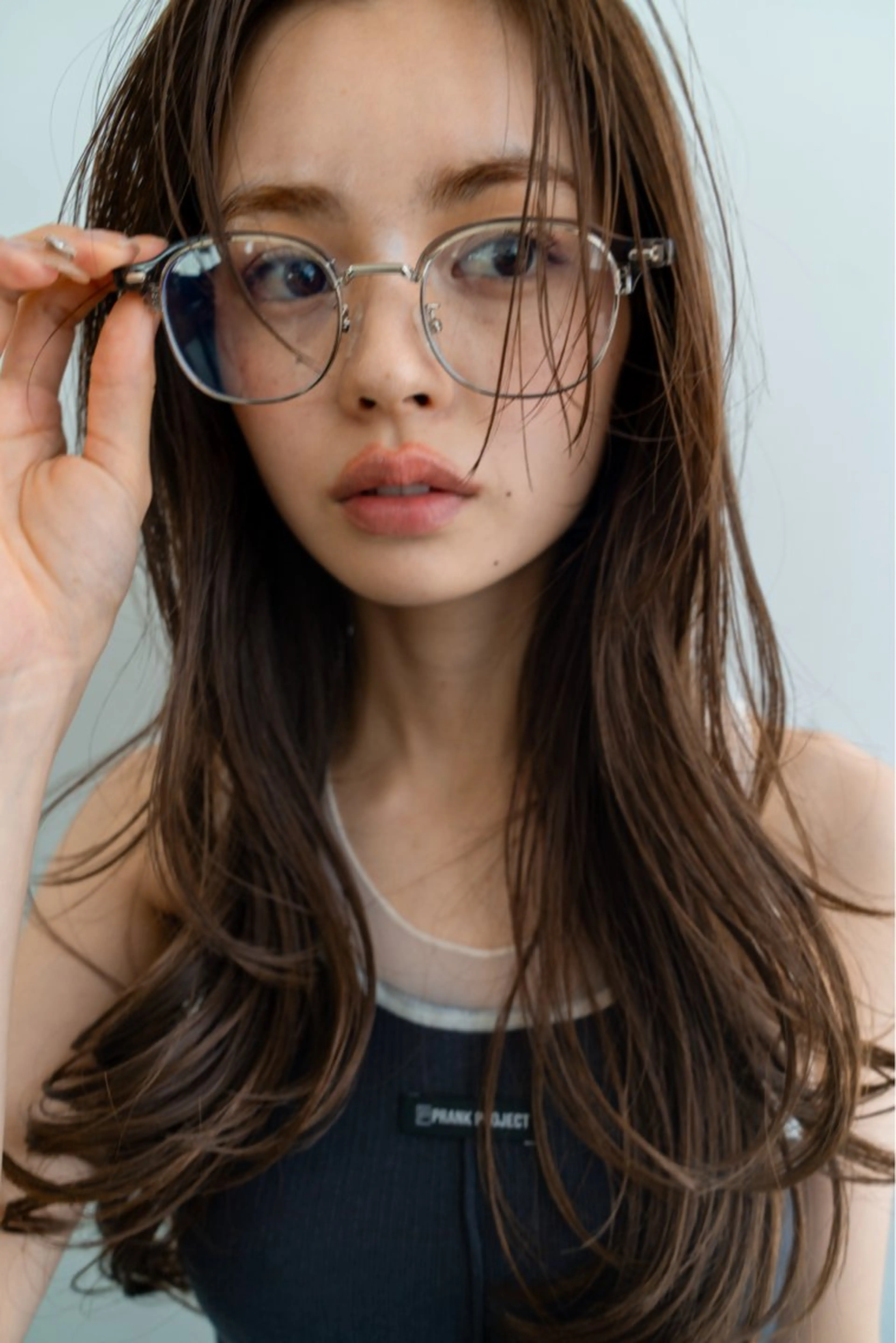 カラー 関 優女花のヘアスタイル