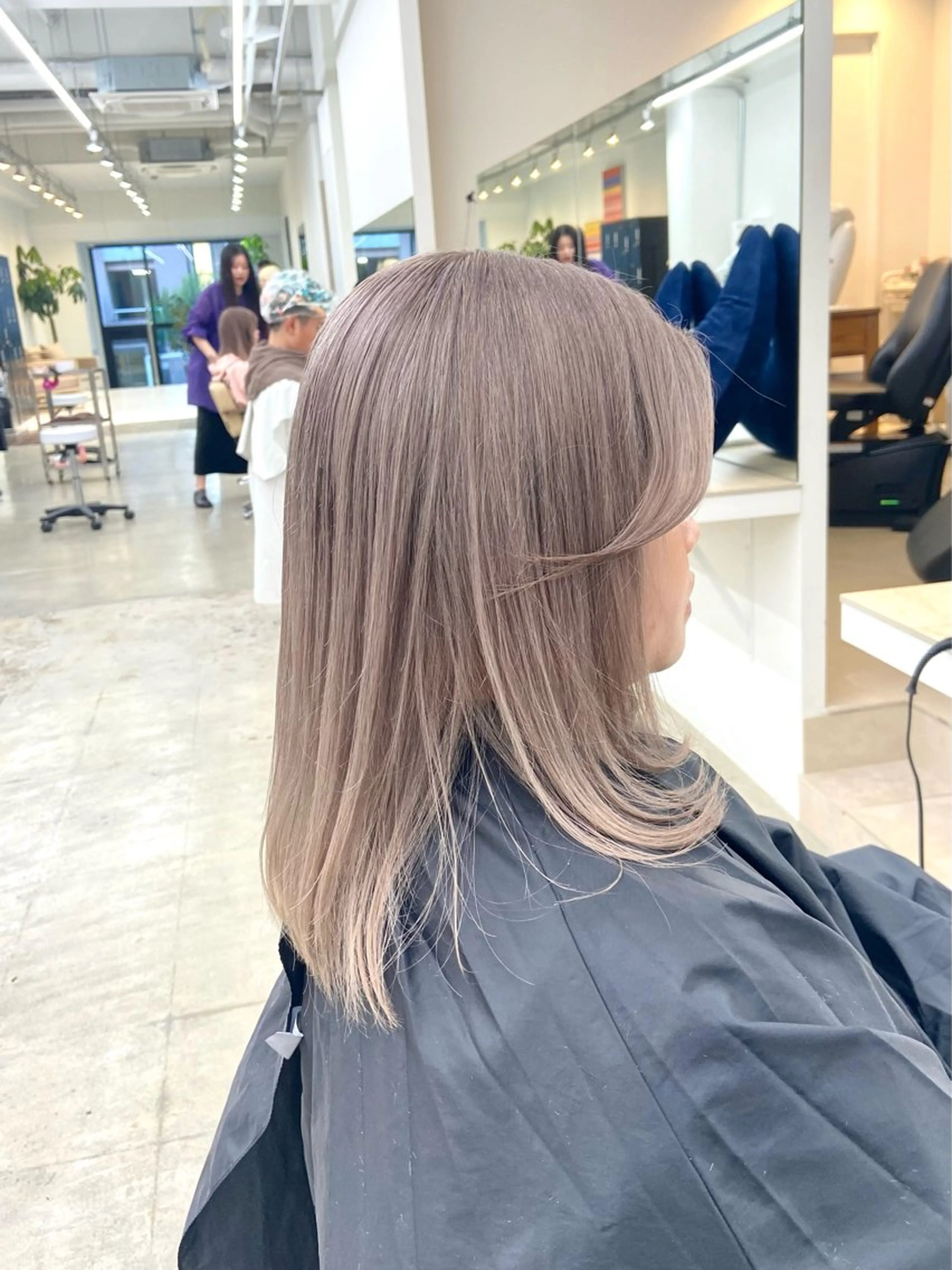 ミディアム カラー BOB🌟ハイトーン /ブリーチ/TAKUのヘアスタイル