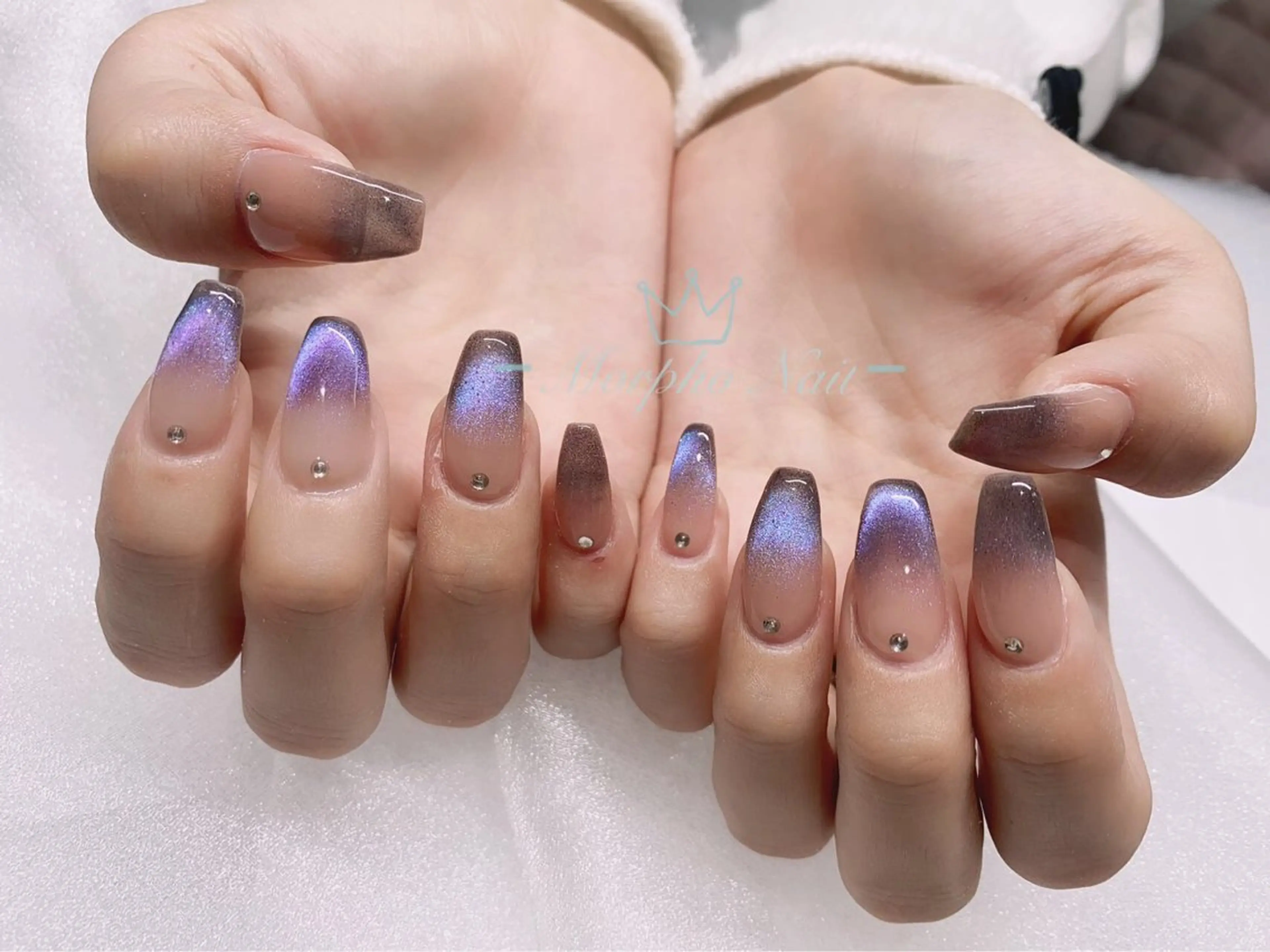 ネイル ハンドネイル フットネイル Morpho nailのネイルデザイン