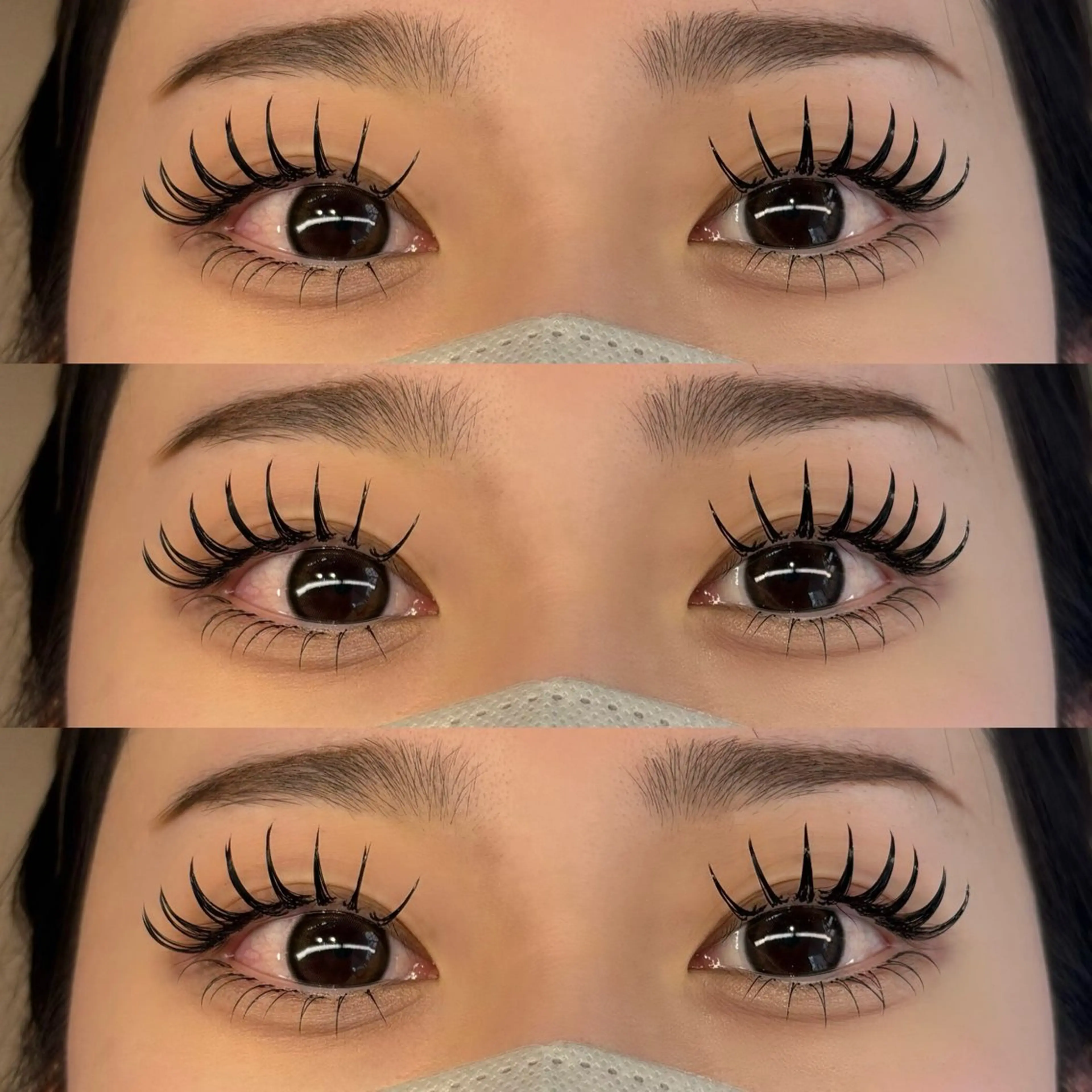 マツエク・マツパ and Laurel hinaのマツエク・マツパデザイン