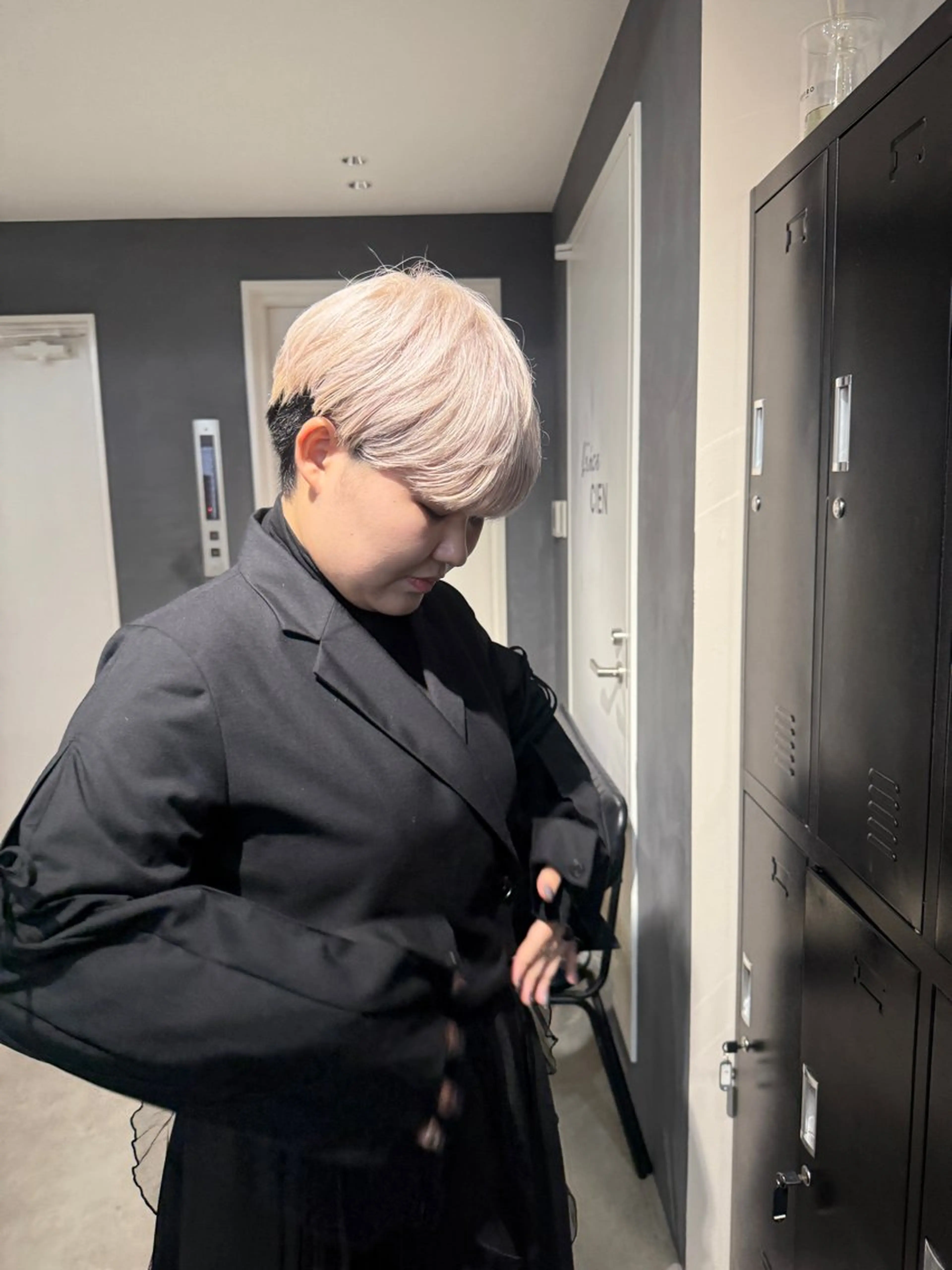 カラー ハイトーンカラー 韓国・透明感カラー ／堀江／みずき🐩のヘアスタイル