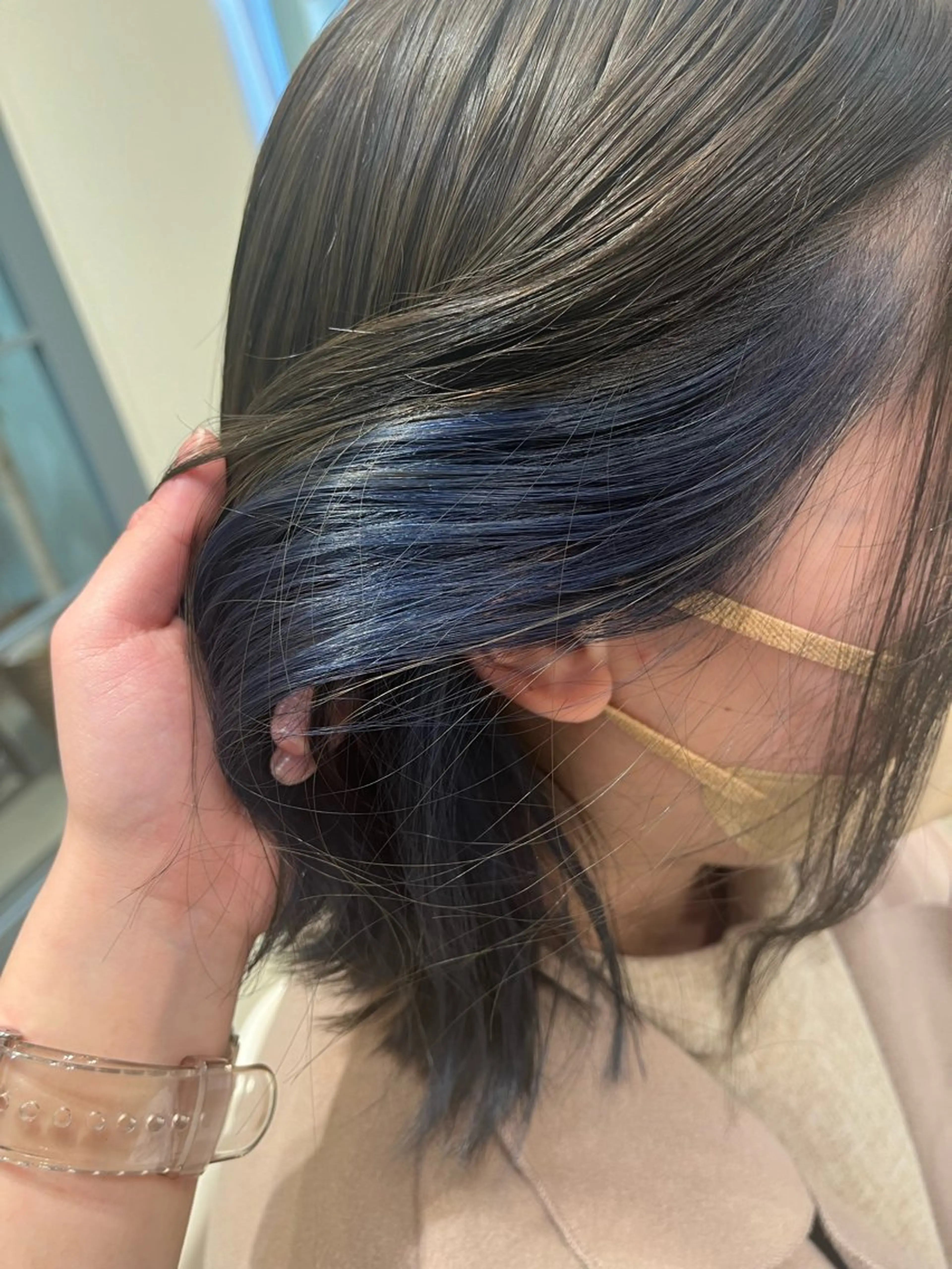 ミディアム 後藤 由希のヘアスタイル