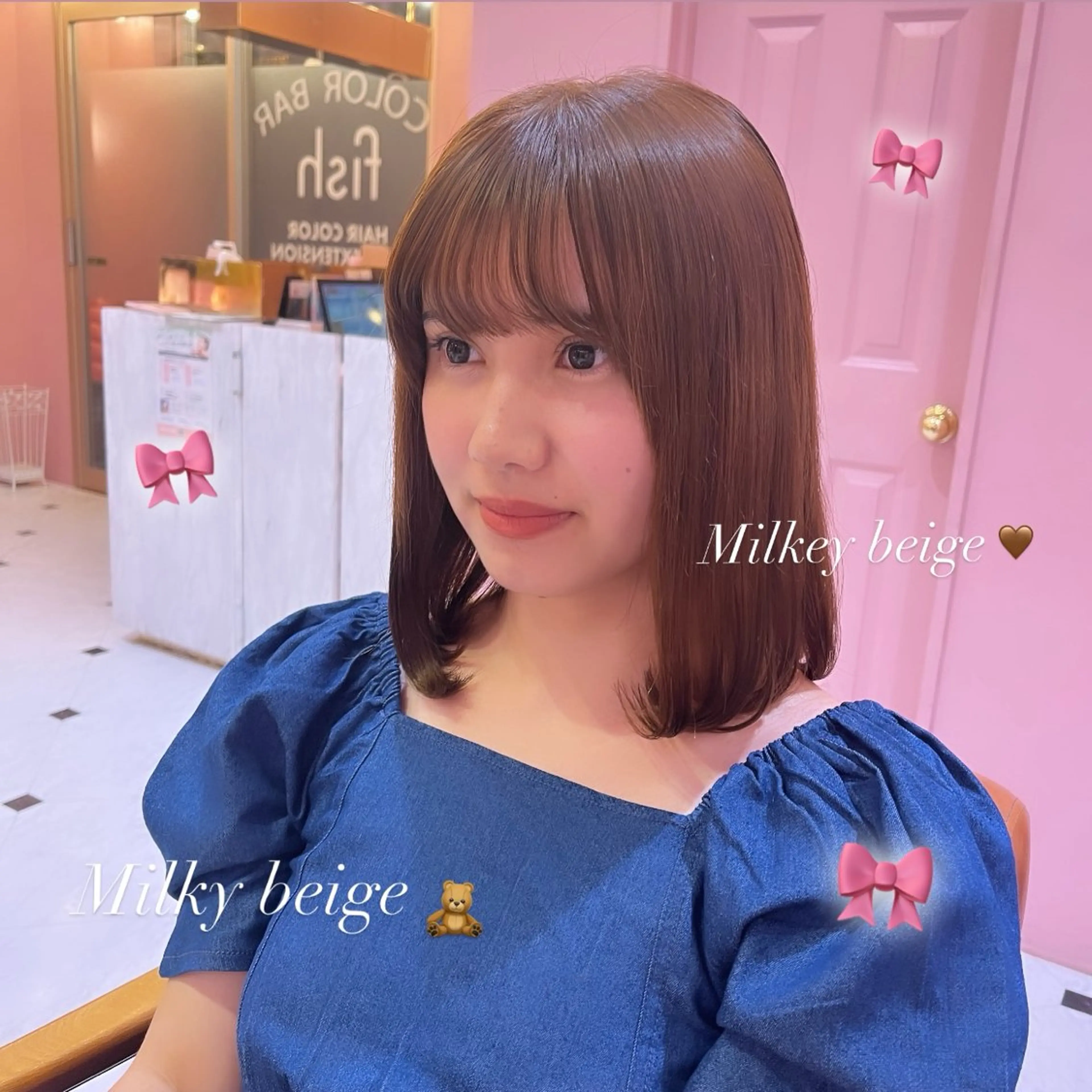 カラー 横浜/レイヤー/ボブ shiira👼🏻のヘアスタイル