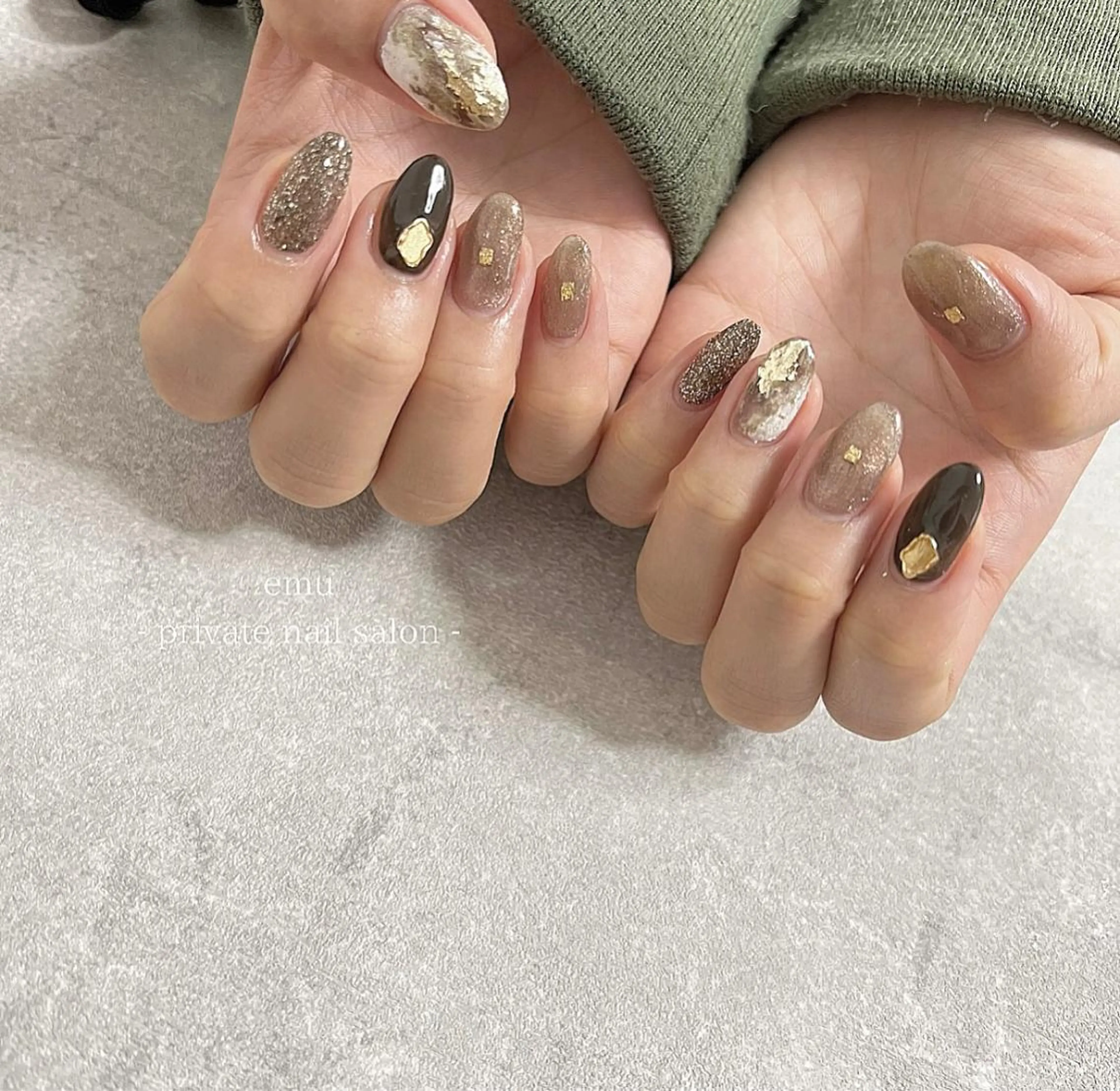 ネイル アートネイル emu nailのネイルデザイン