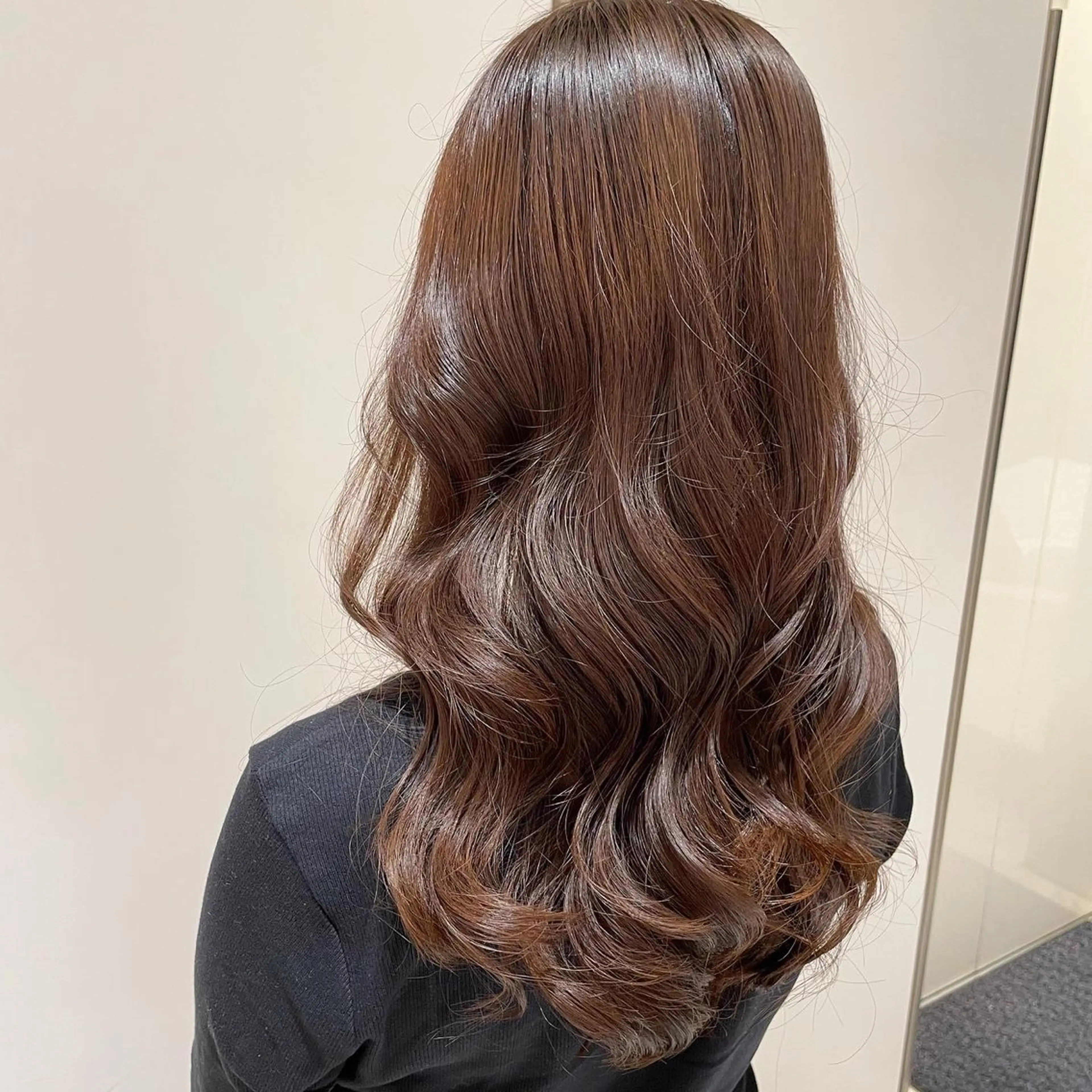 カット+韓国風コテ巻きパーマ🇰🇷+内部補修トリートメントの写真