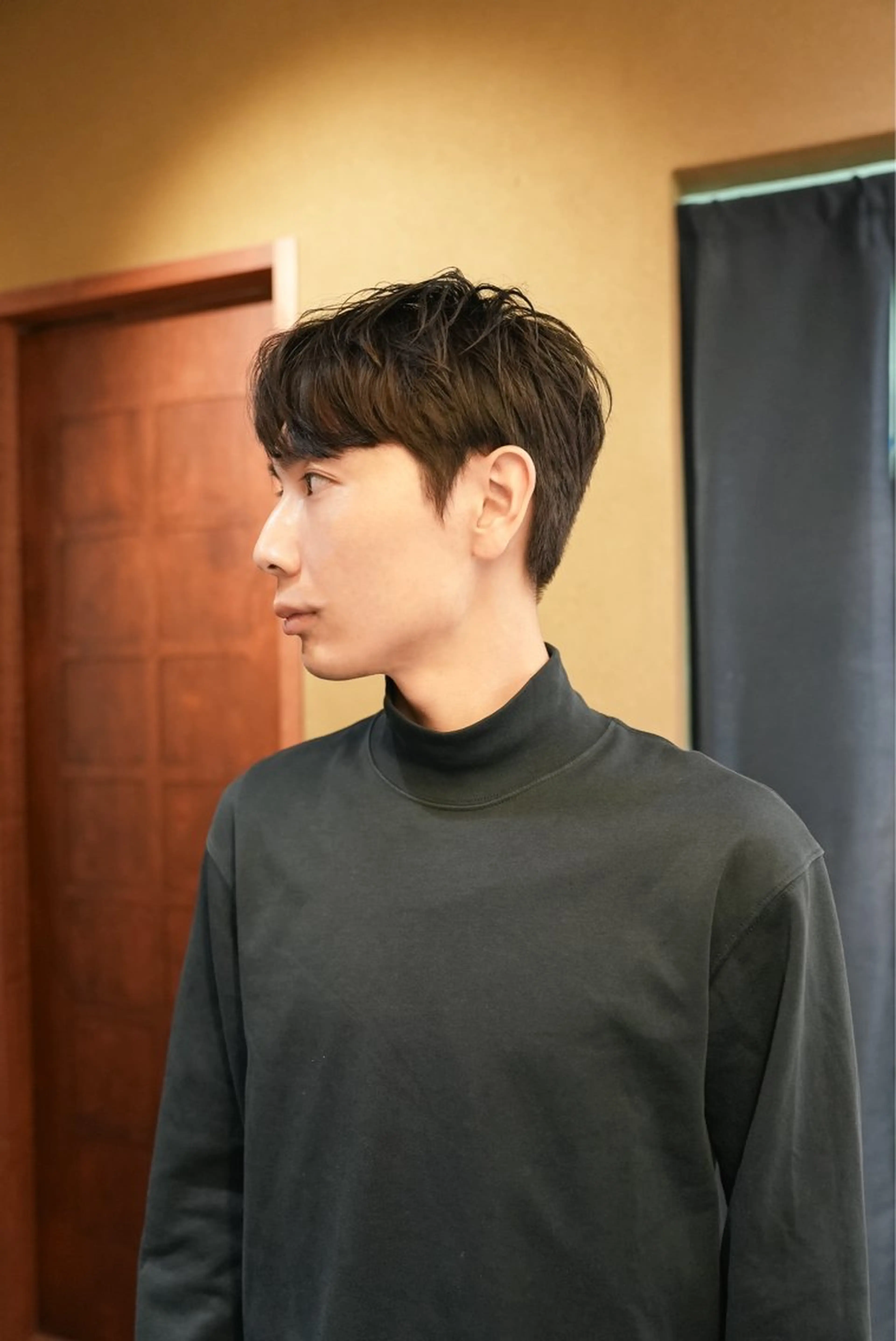 パーマ メンズ メンズ似合わせ タチカワユウキのヘアスタイル