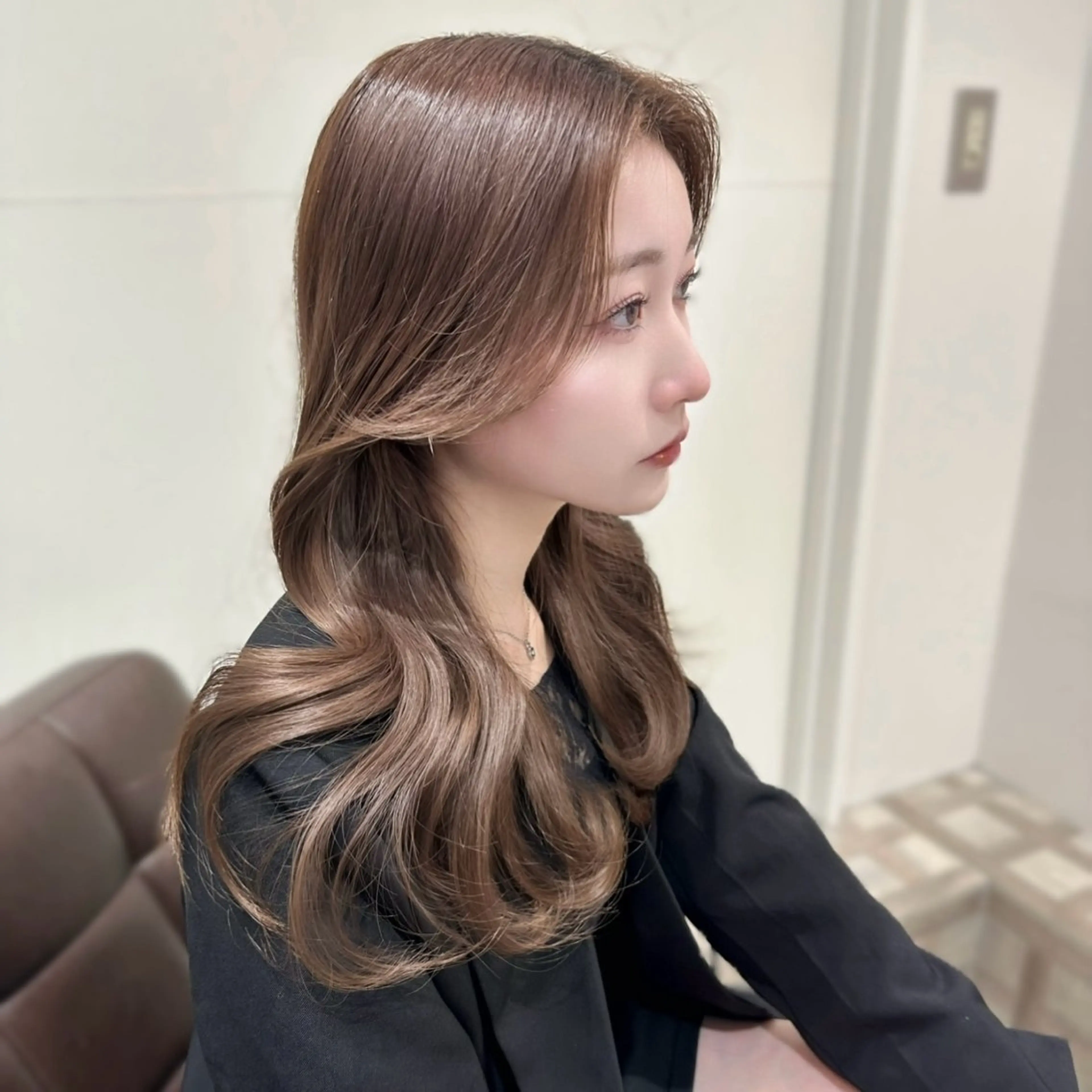 カラー ベージュカラー カット ヘアカラー トリートメント 💎レイヤー.ツヤ髪 /AYAKI💎のヘアスタイル