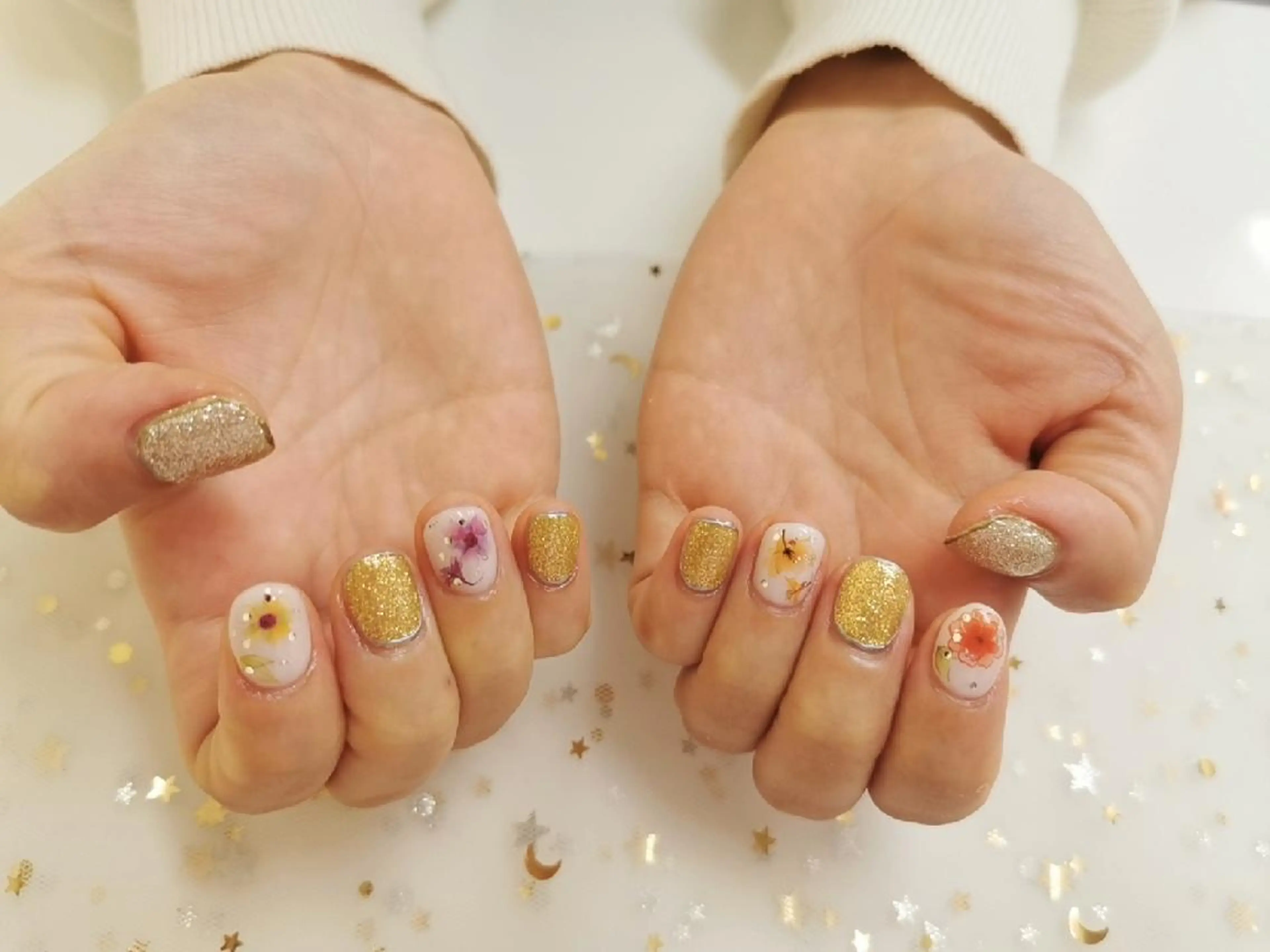 ネイル ハンドネイル 上福岡 らんらんのネイルデザイン