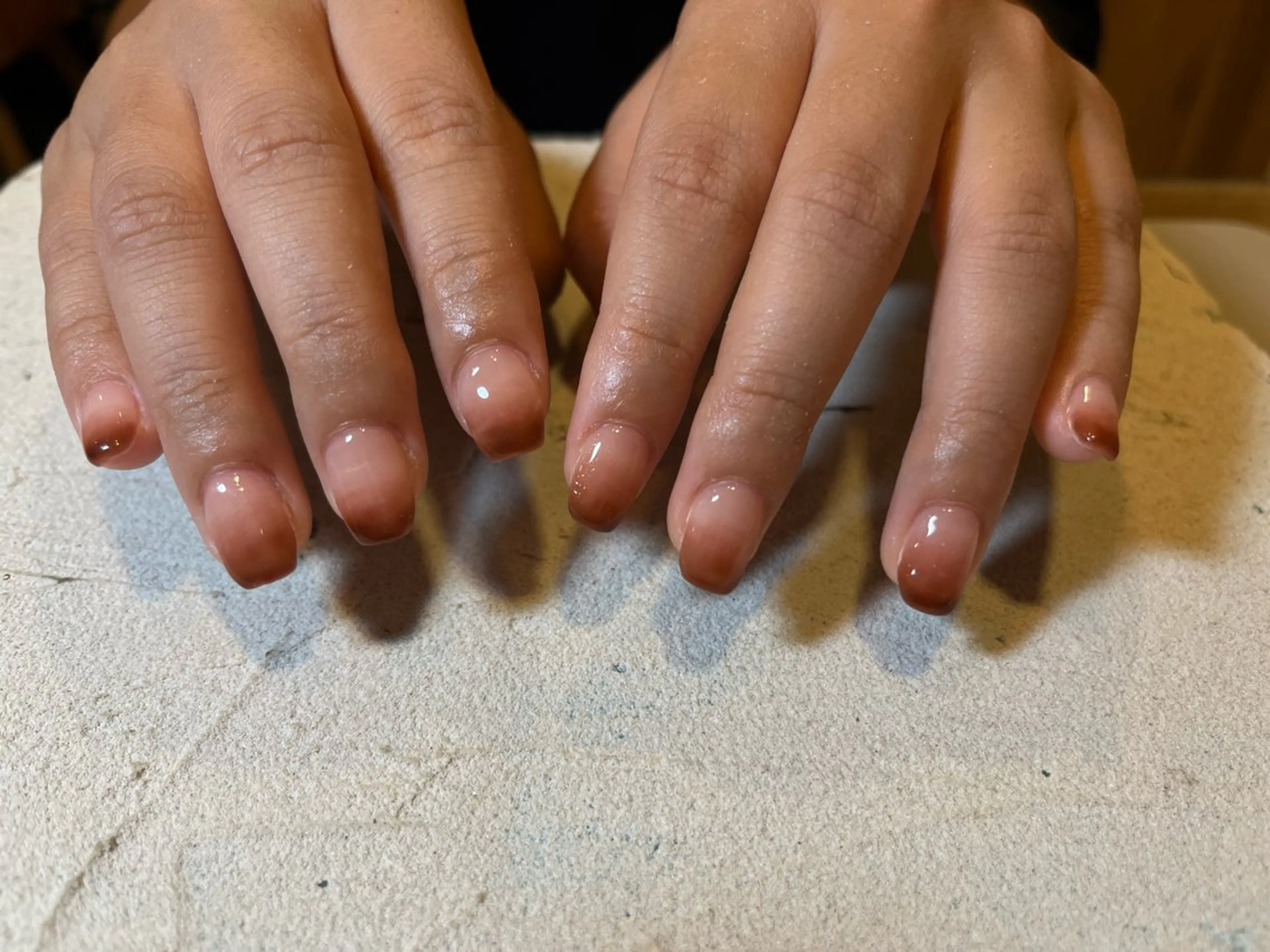 ネイル グラデーション Hi,nail mahoのネイルデザイン