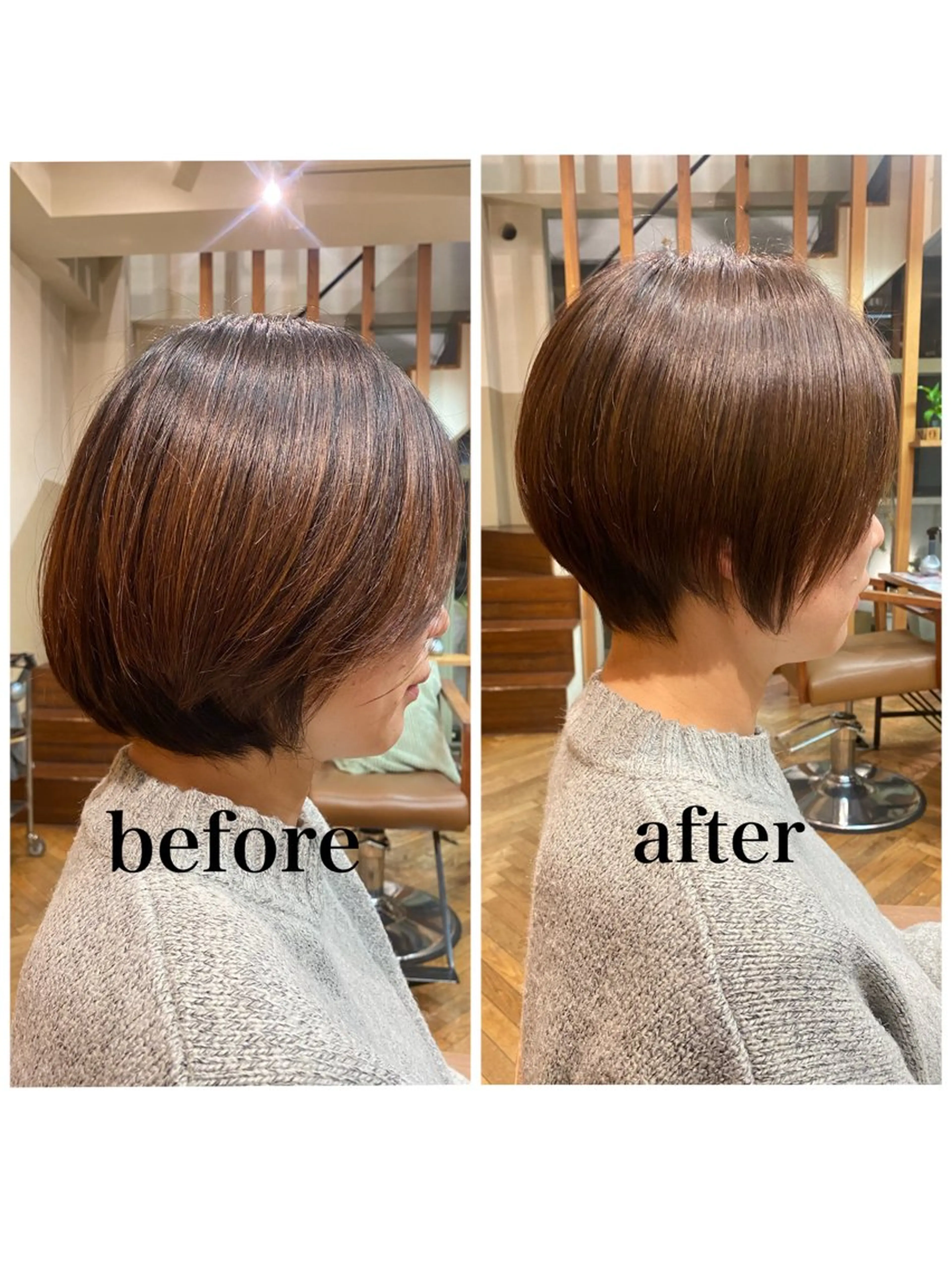 ショート 透明感カラー/ 髪質改善/近藤大二郎のヘアスタイル