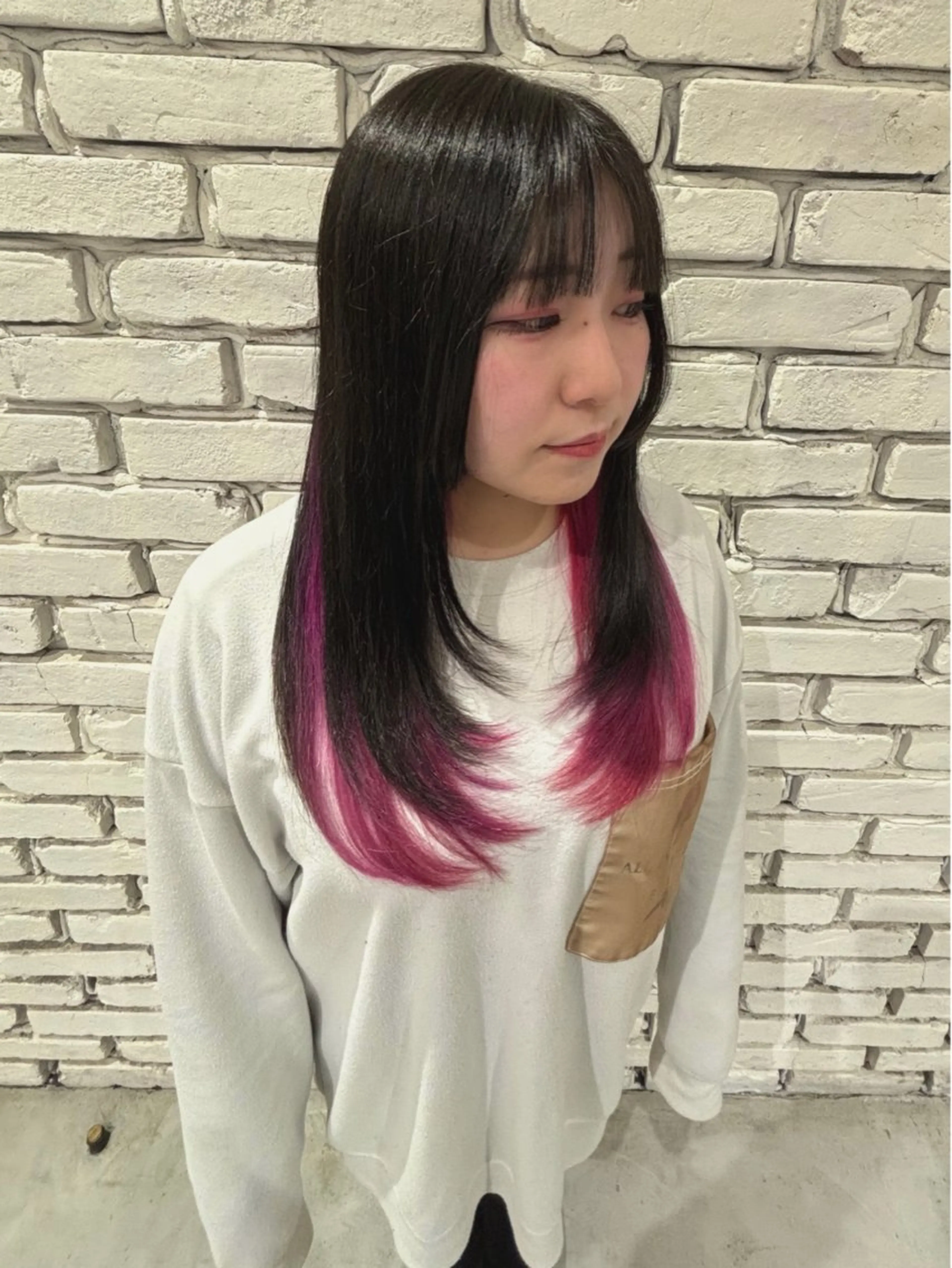 ロング ショート特化/ 上原麗咲希のヘアスタイル