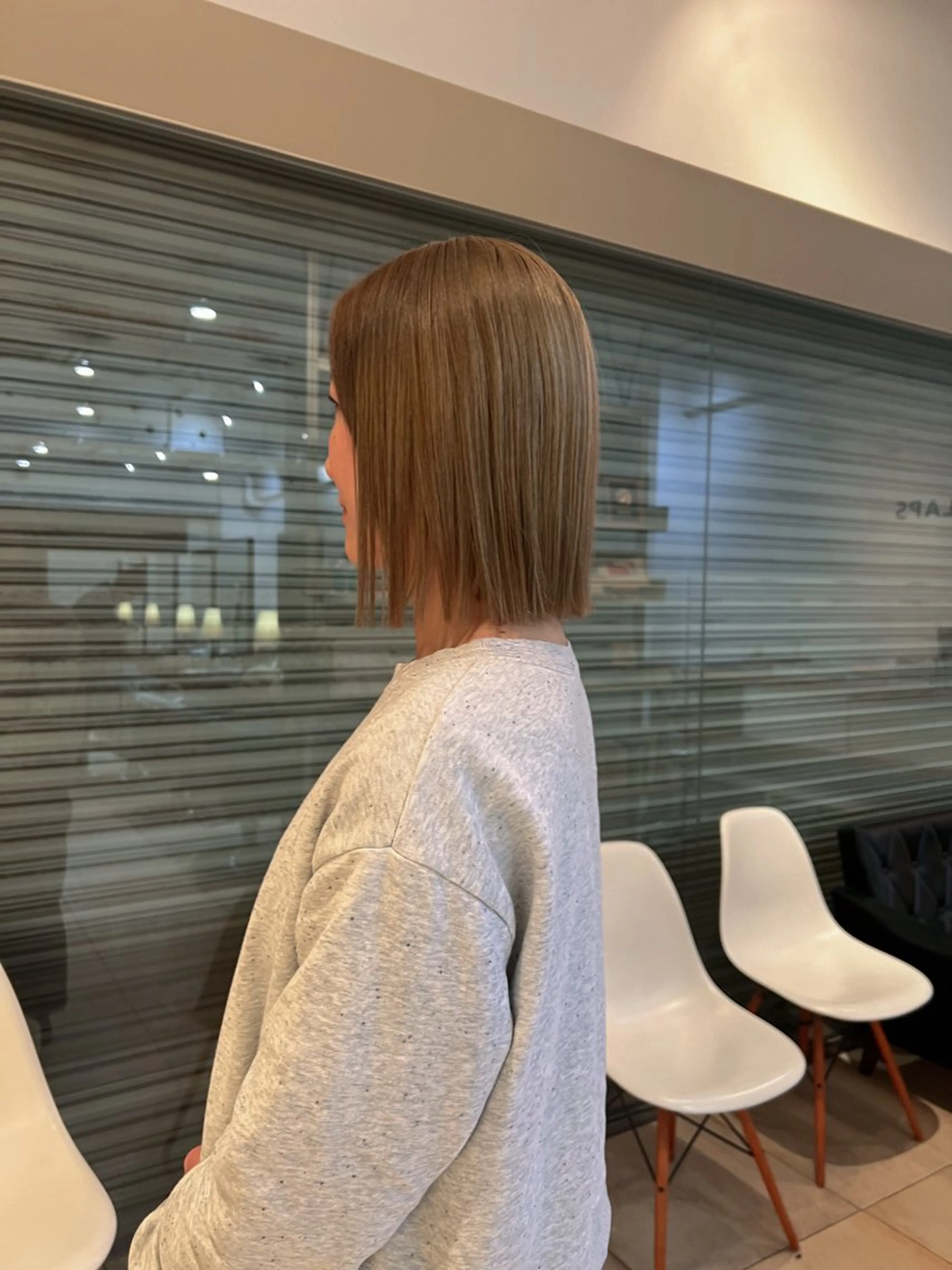 ショート ボブ リリカ🐈‍⬛メンズ カットモデル/上永谷のヘアスタイル