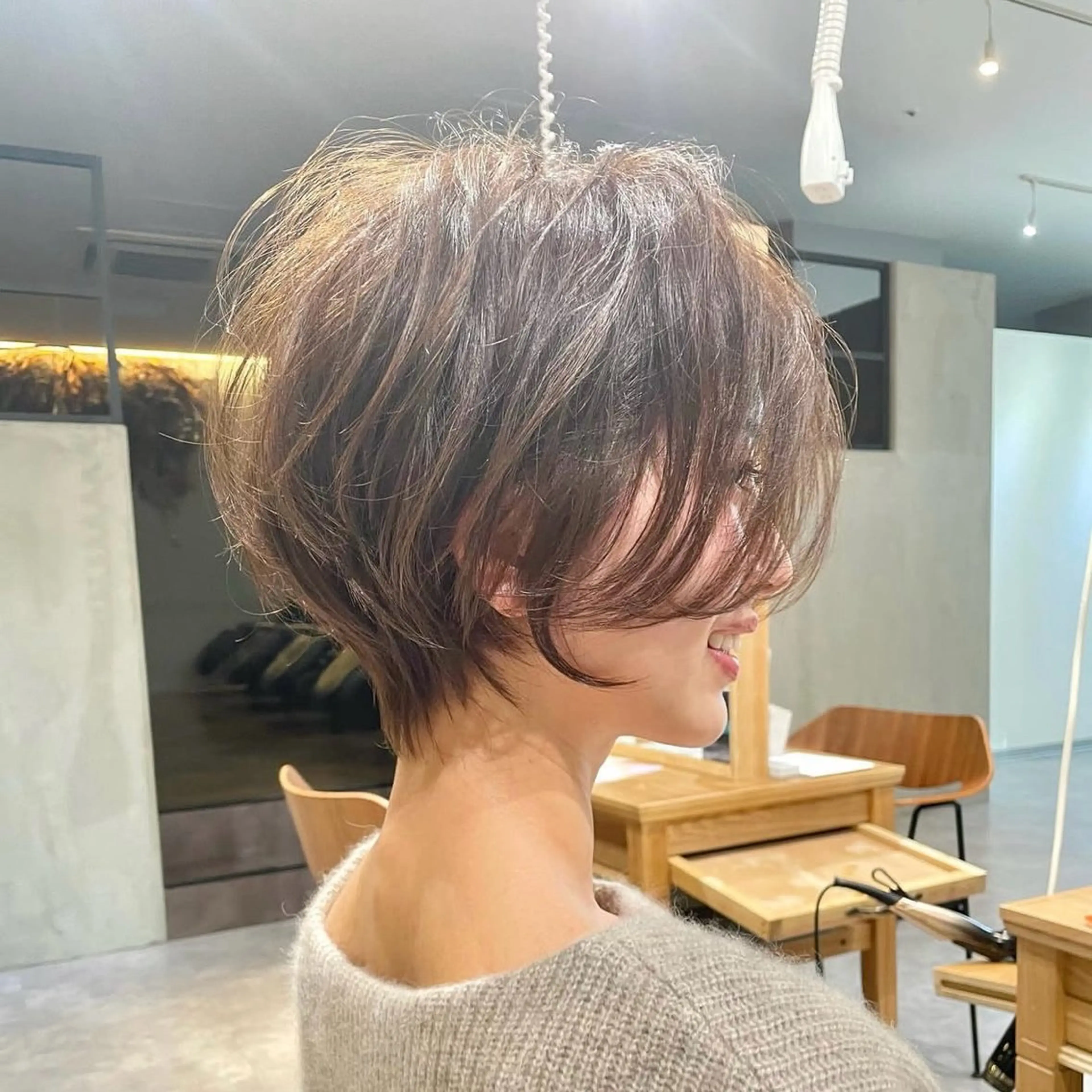 ショート 大人可愛いショート/ 大阪/堀江/池田雄輝のヘアスタイル