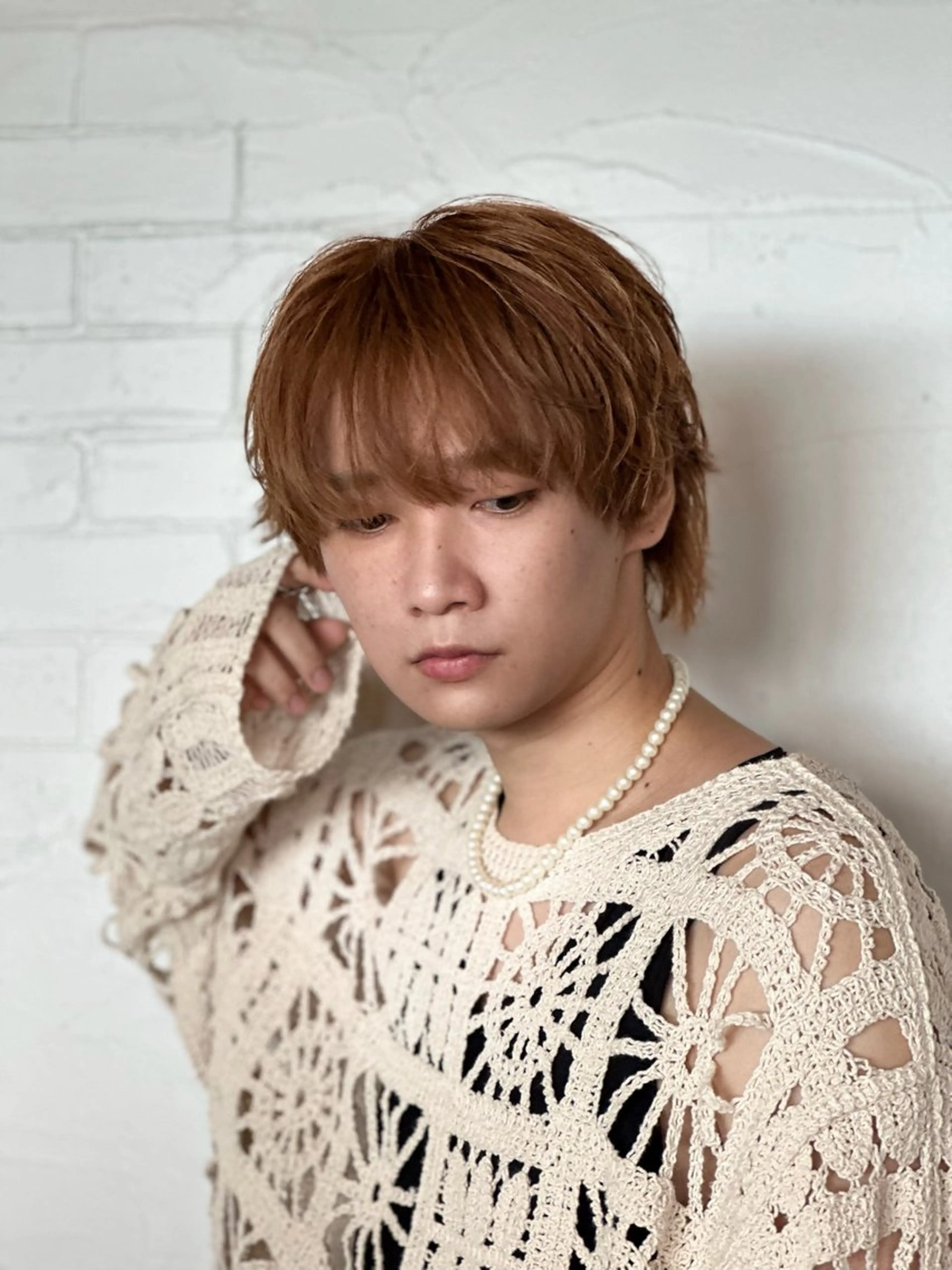 ミディアム 山田 翔夢のヘアスタイル