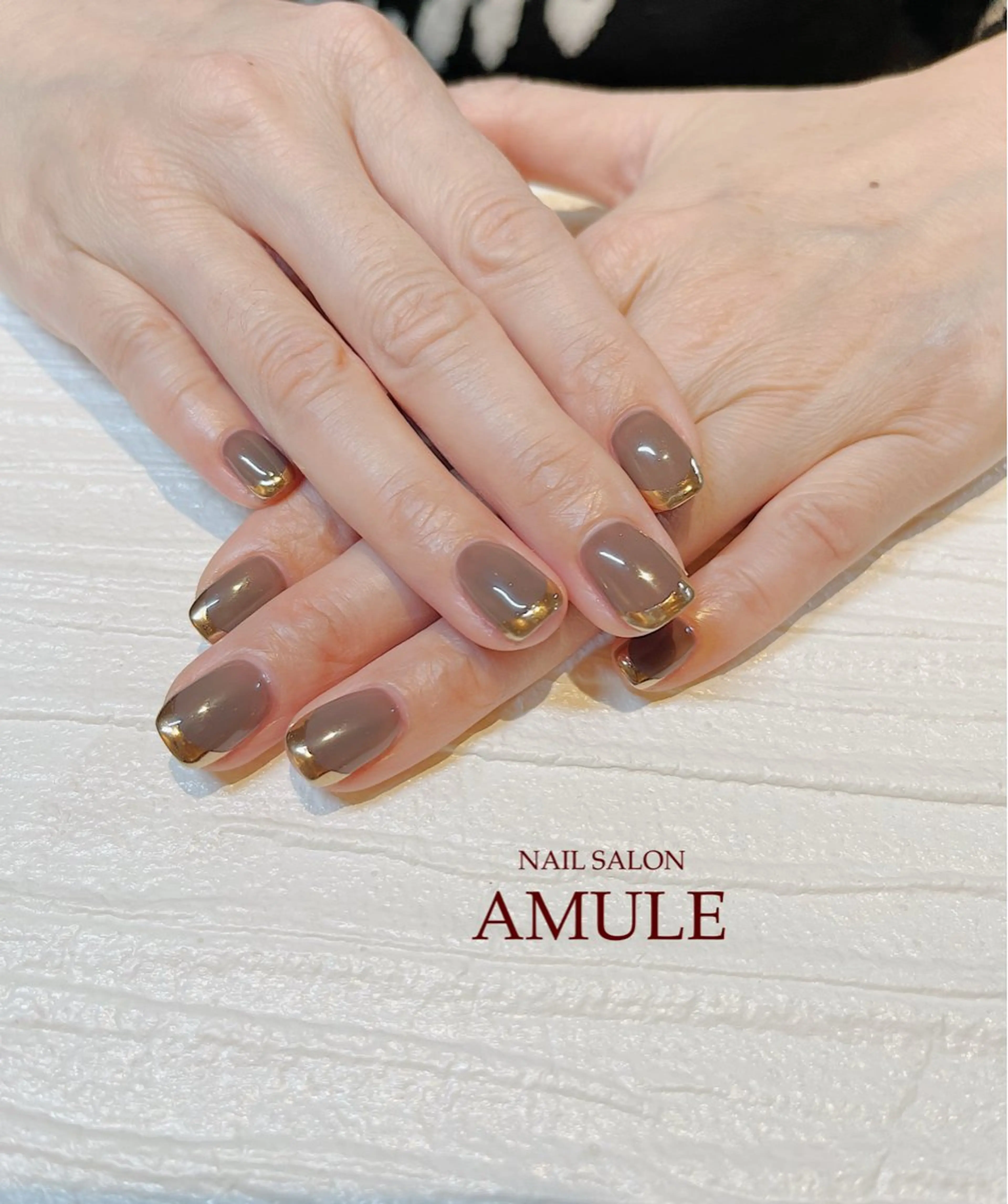 ネイル フレンチネイル ミラーネイル ワンカラーネイル ハンドネイル NAILSALON AMULEのネイルデザイン