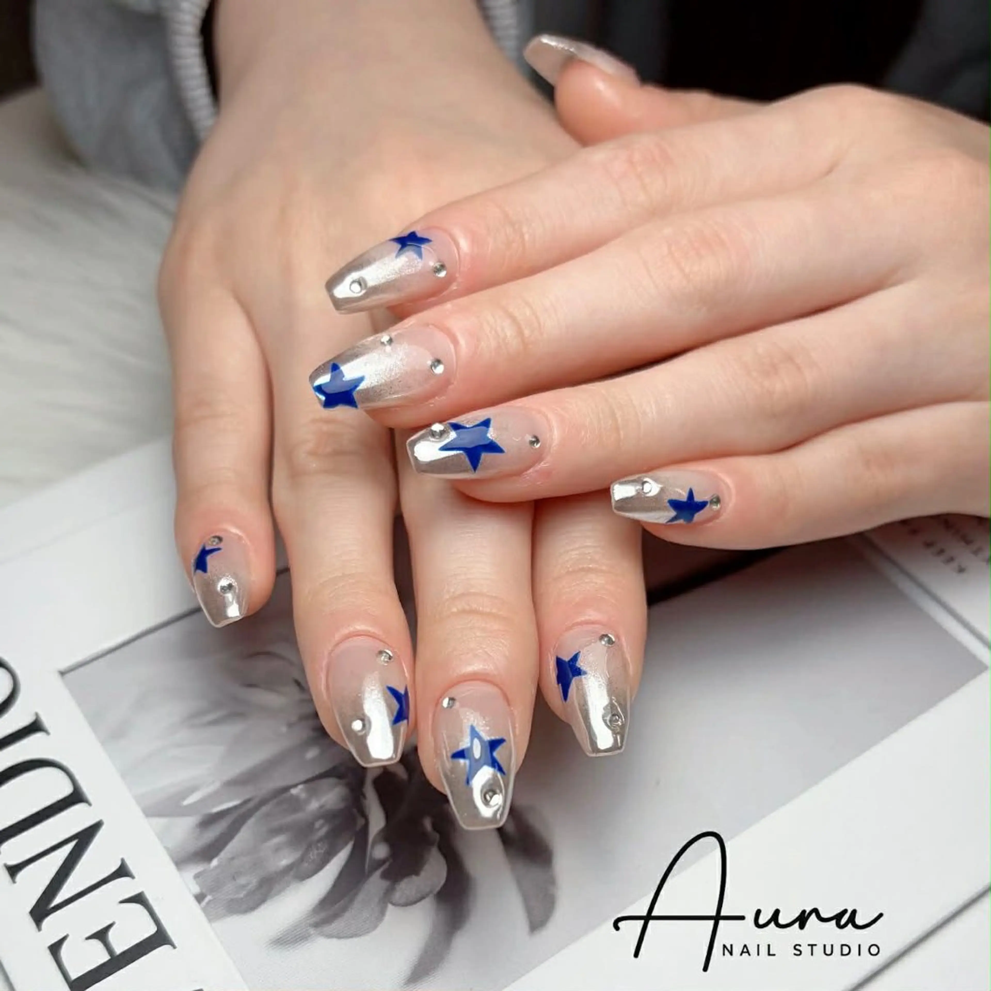 ネイル ハンドネイル Aura Nail Studioのネイルデザイン