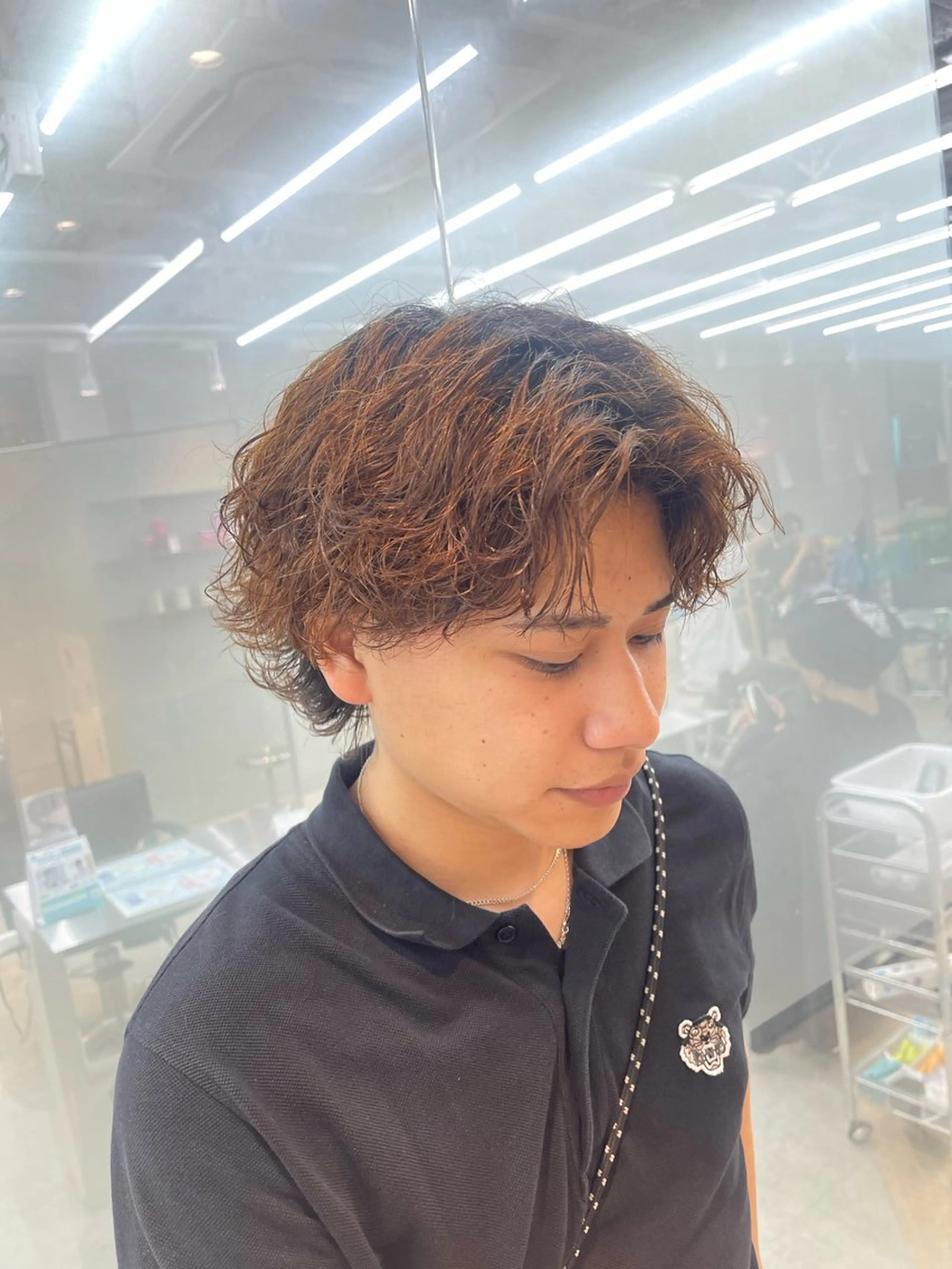 パーマ メンズ カット パーマ トリートメント 👑メンズパーマ屋 👑/栄/馬場斗生のヘアスタイル