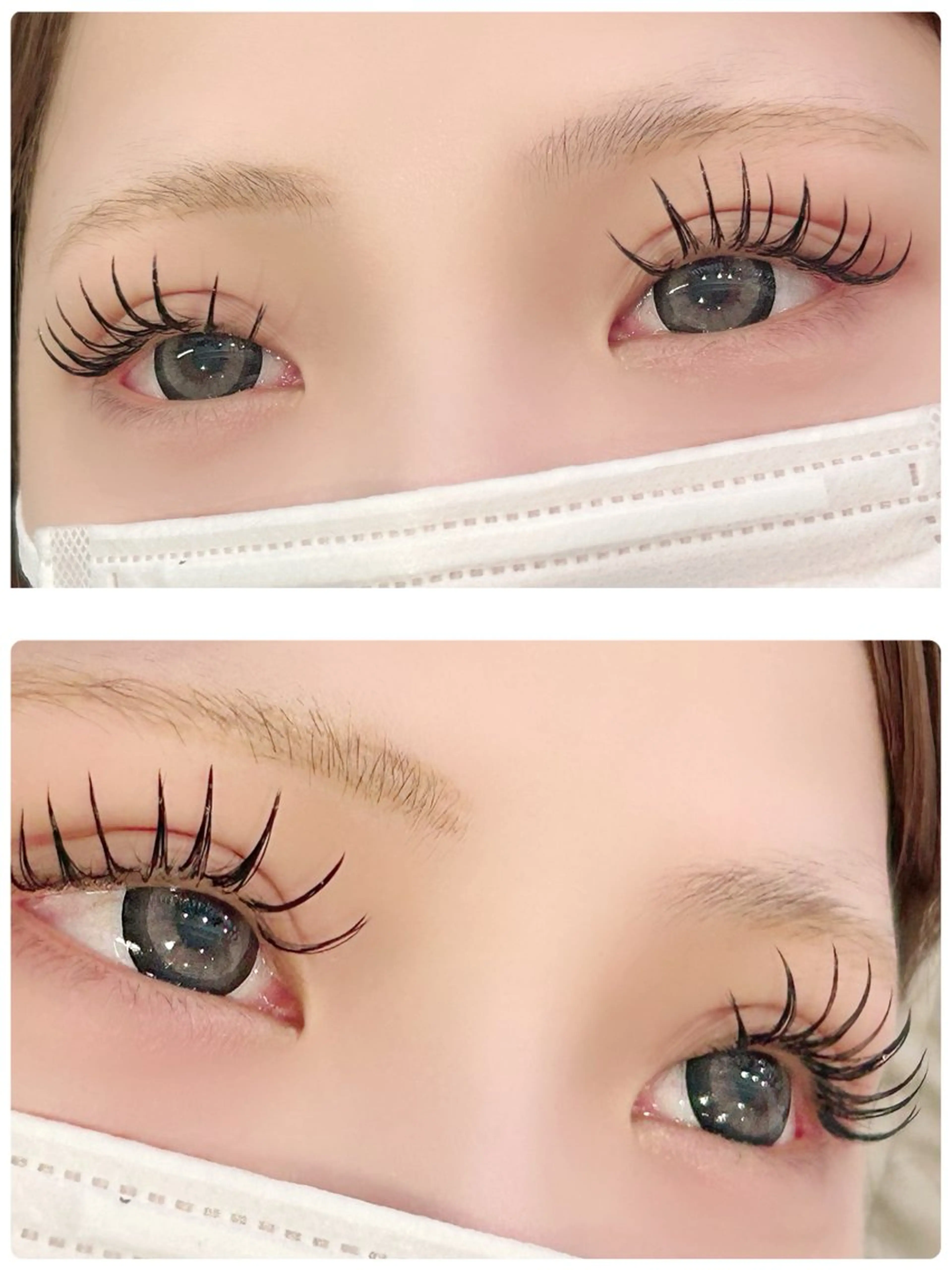 オフ込✨束感エク🩷バインドロック80束（160本）✨コーティング込み🫧オプションでアイシャンプー可🫧の写真