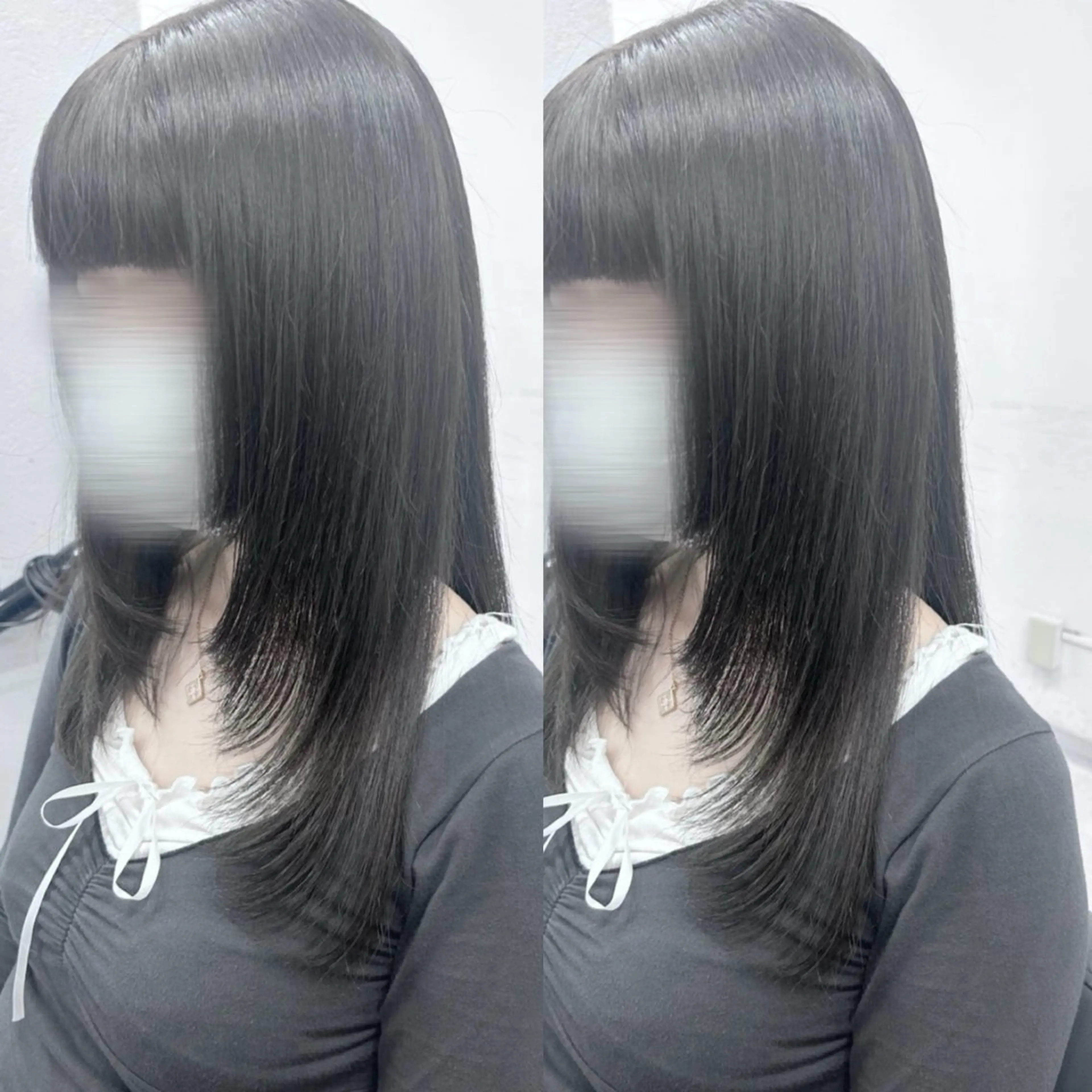 ロング カラー カット ヘアカラー トリートメント ハイトーン🎀 暖色系カラー🎀愛美のヘアスタイル