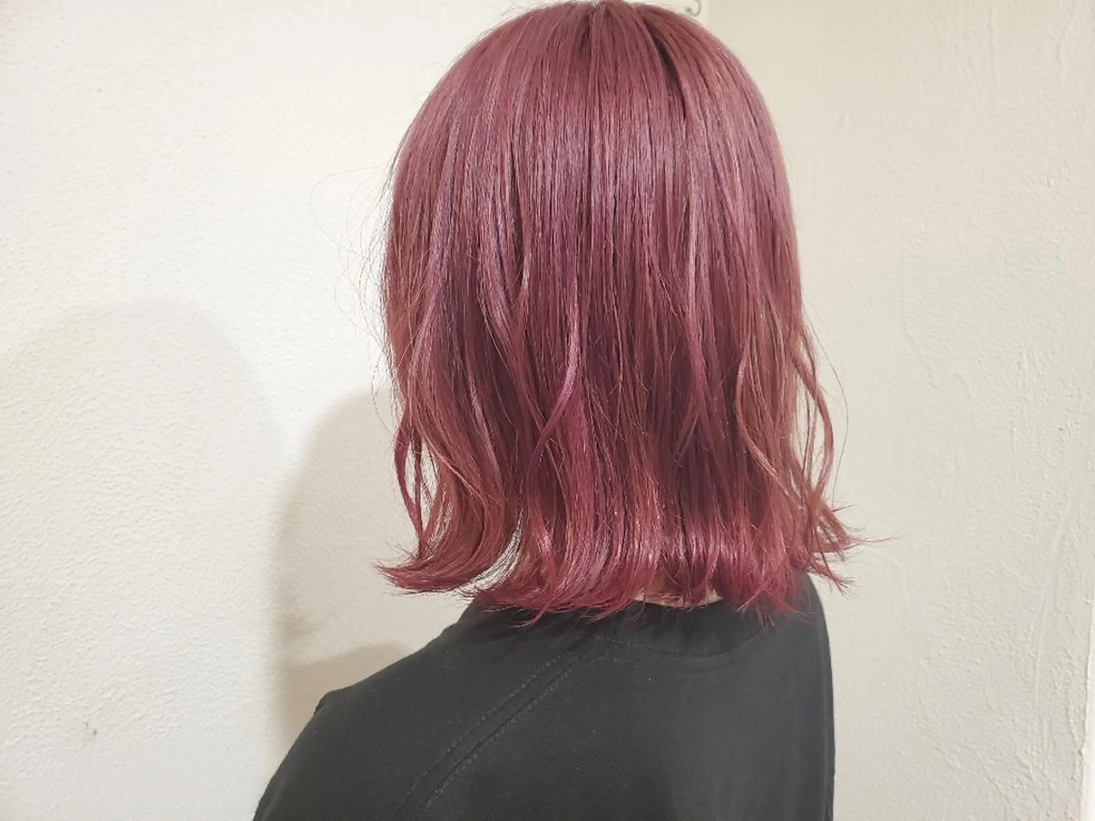 カラー ブリーチ ピンクカラー パ ルのヘアスタイル