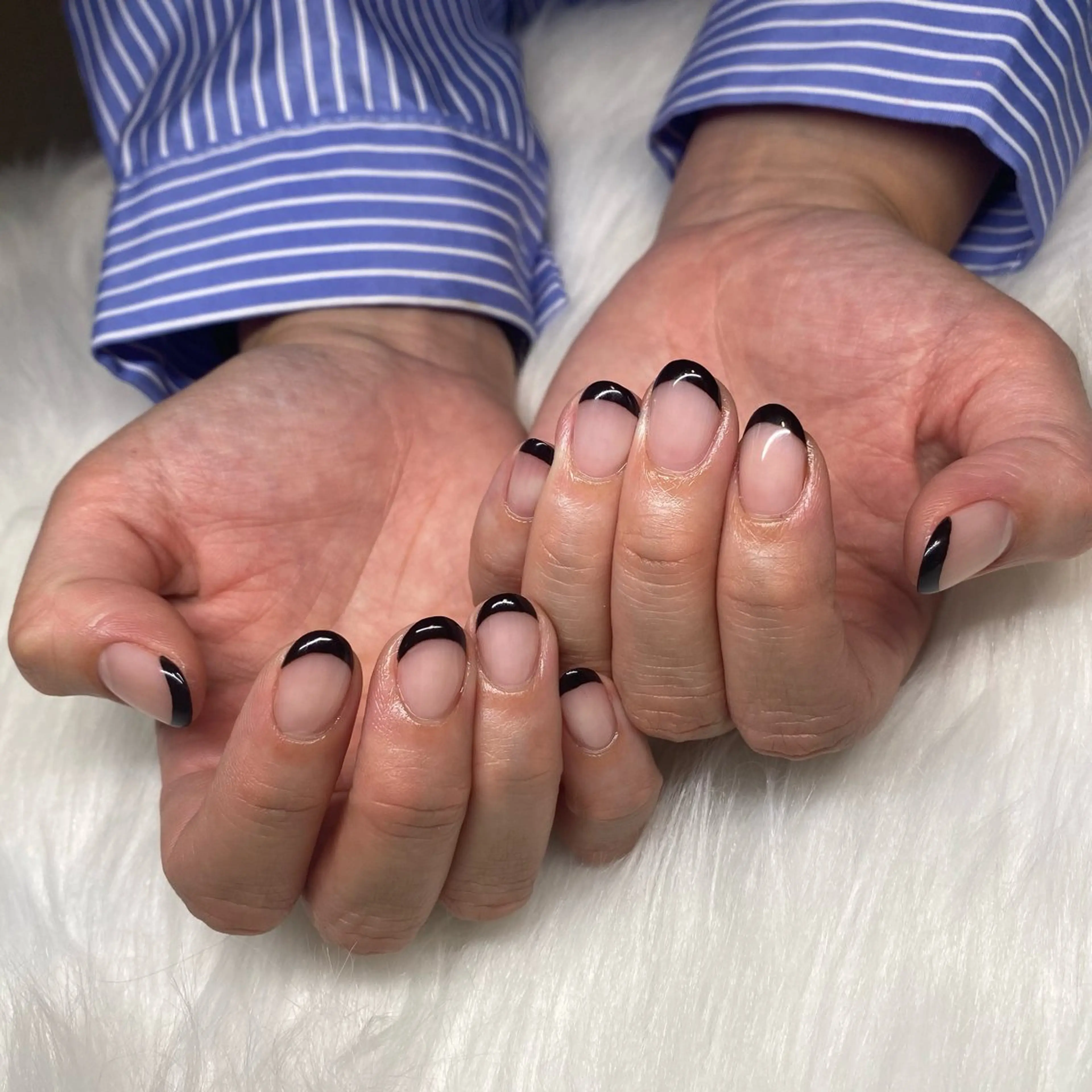 ネイル フレンチネイル nail salon milkのネイルデザイン