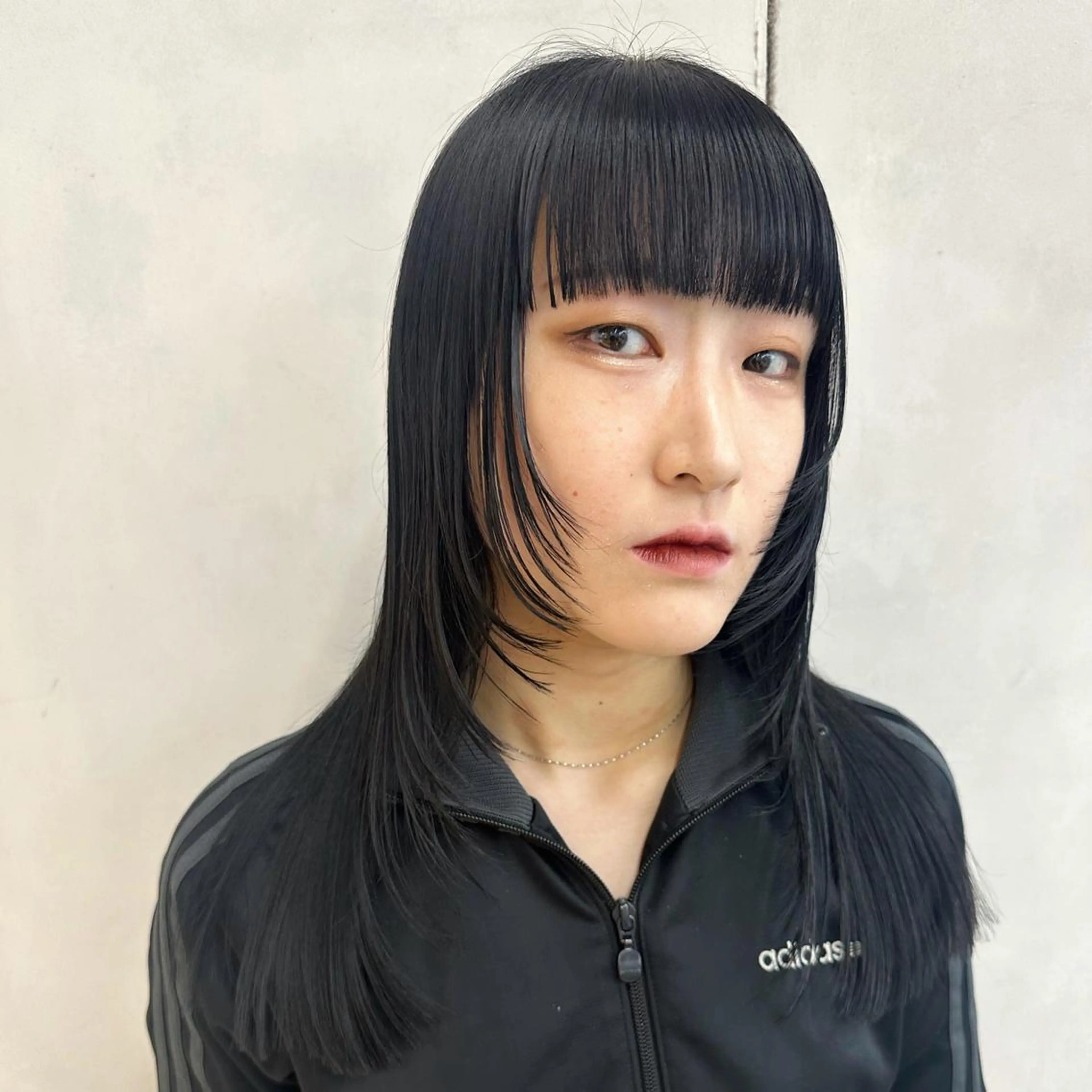 ミディアム カラー カット トリートメント デザインカラー/パー マ🦖外岡咲希🦖のヘアスタイル