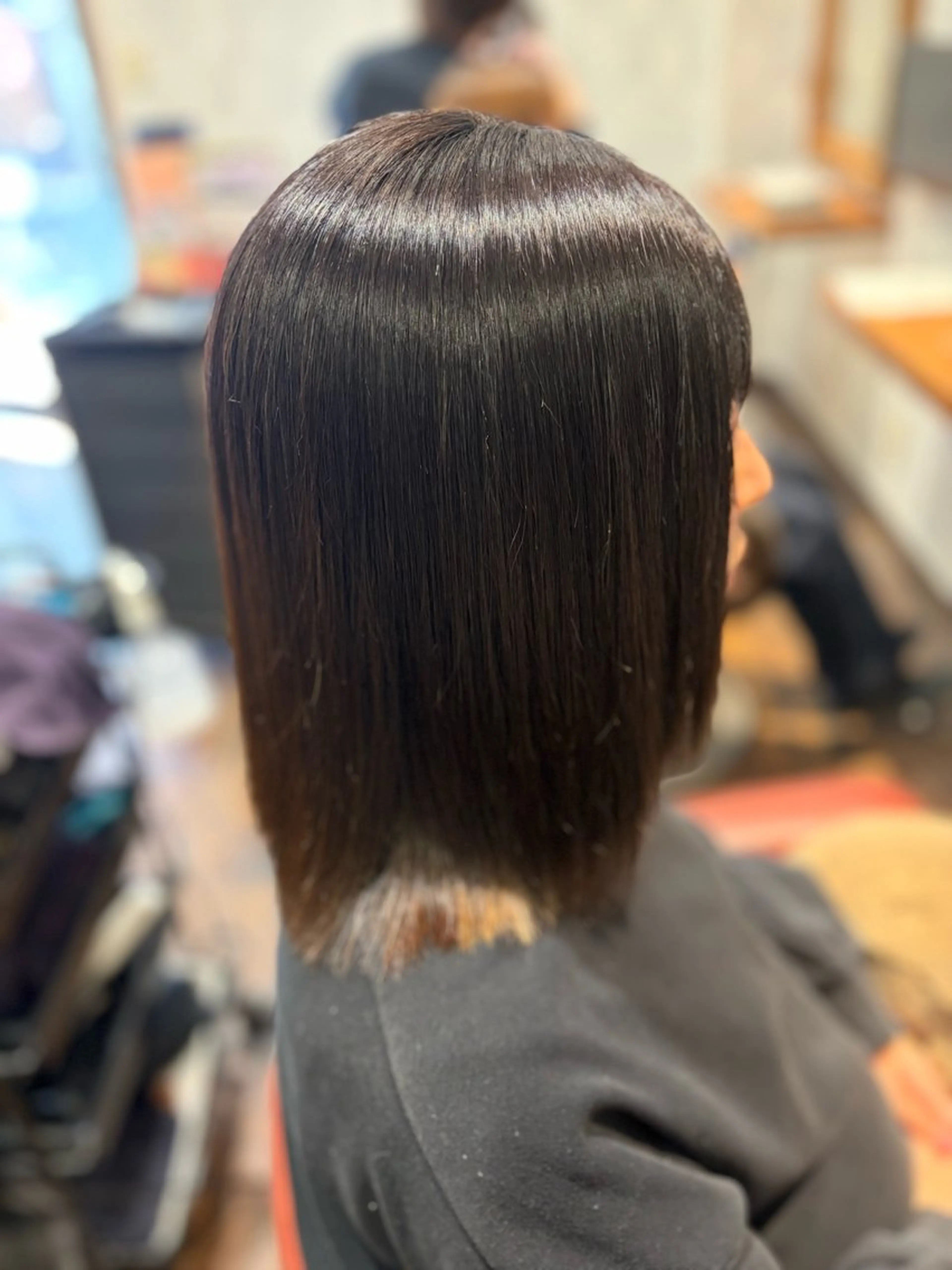 ミディアム 縮毛矯正 ✨矯正口コミ4.9✨ 歴21年代表ヨシアキのヘアスタイル