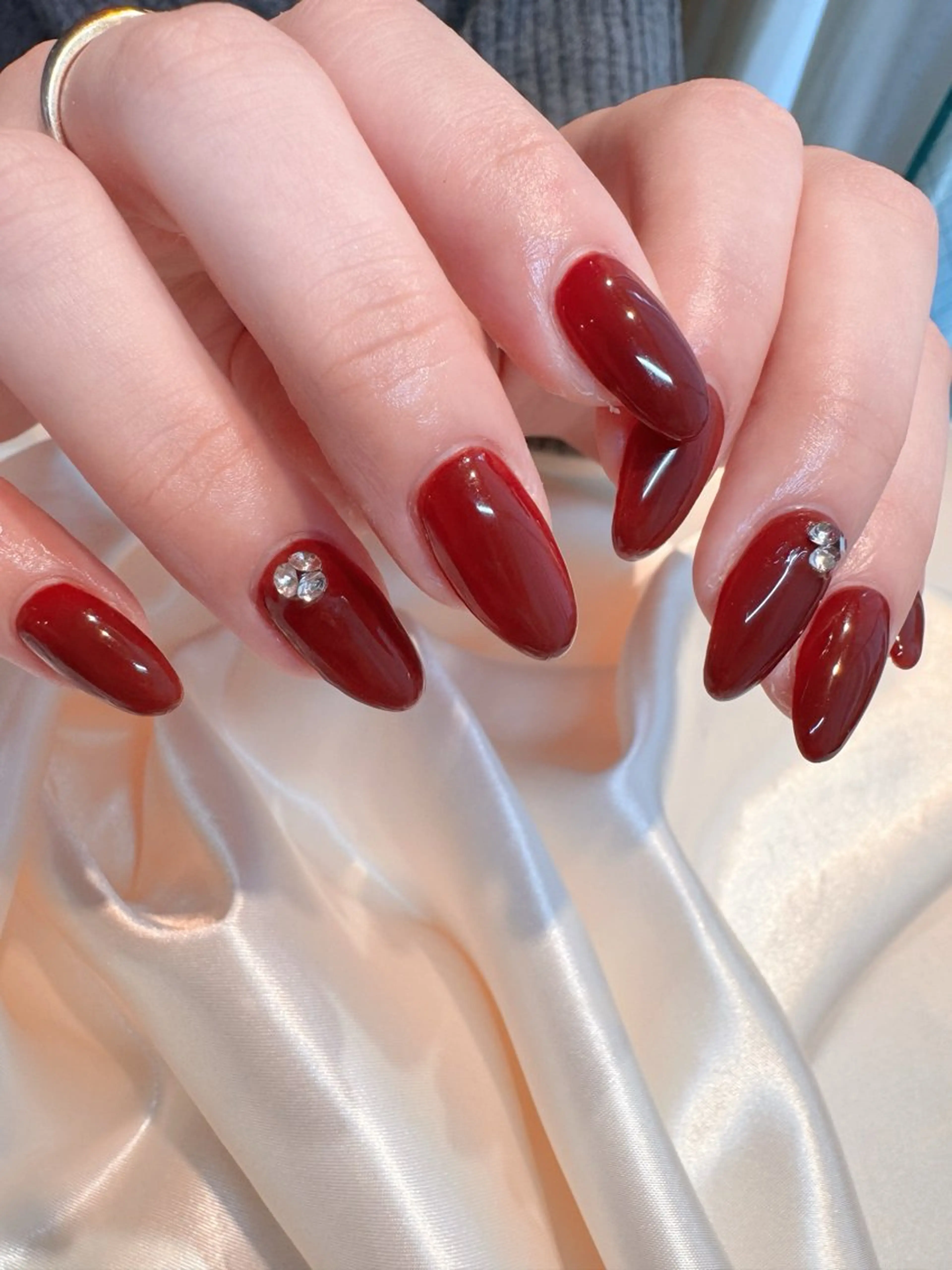 ネイル ハンドネイル 𝐘𝐔𝐊𝐈 💖のネイルデザイン