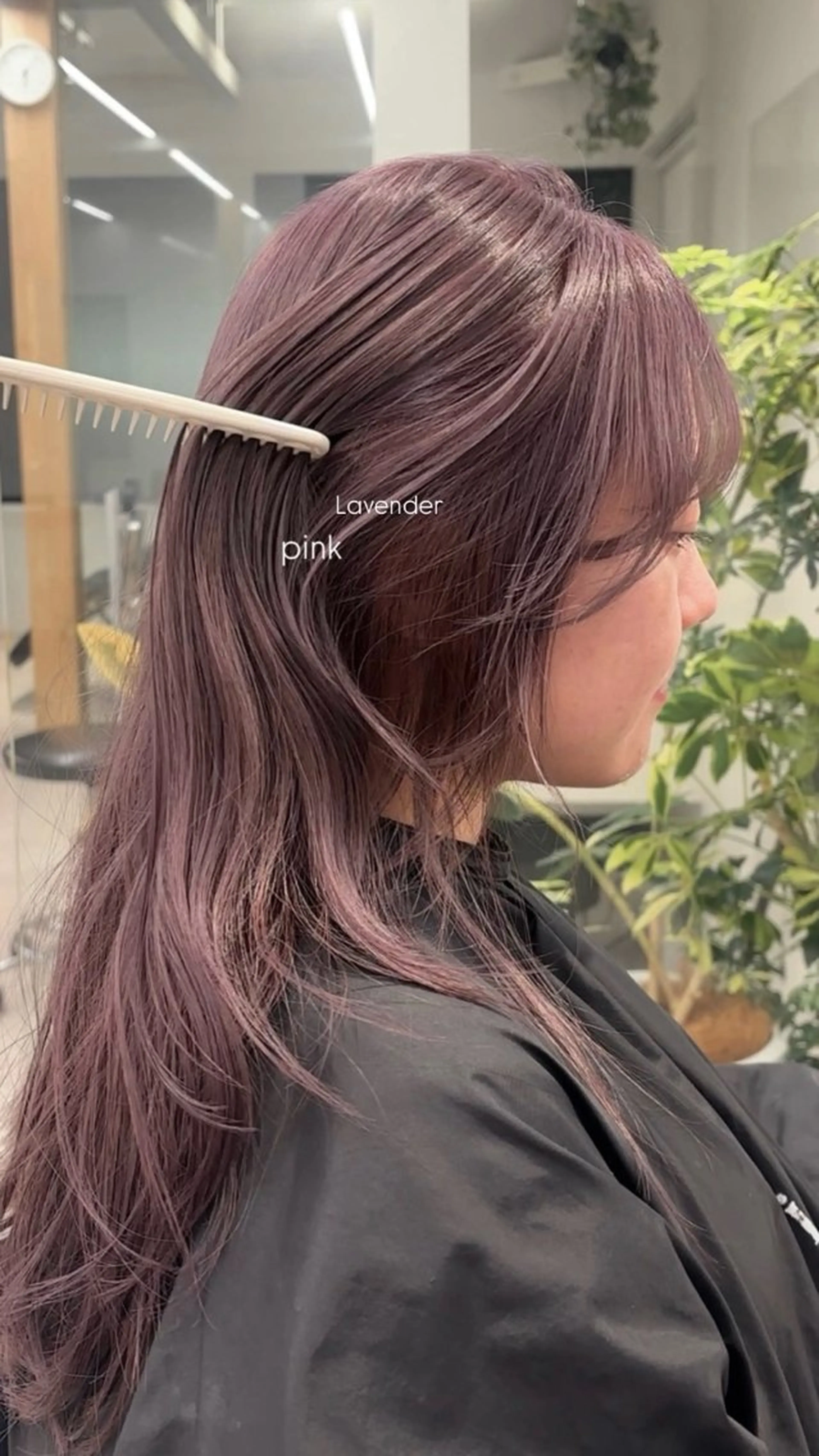 カラー miyu  / 柔らかい透明感カラーのヘアスタイル