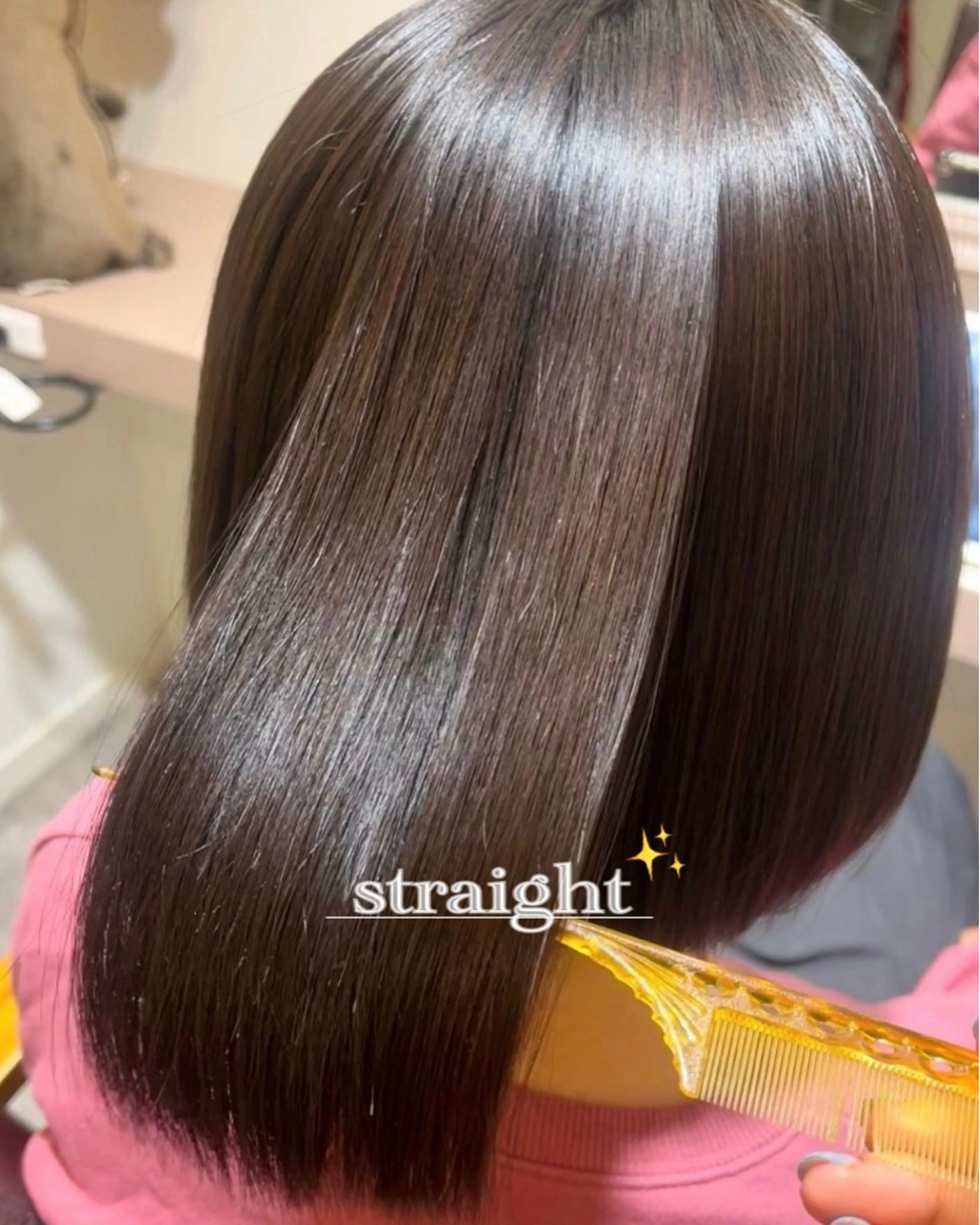 パーマ 髪質改善 ストレートパーマ カット 縮毛矯正 堀越 エリのヘアスタイル