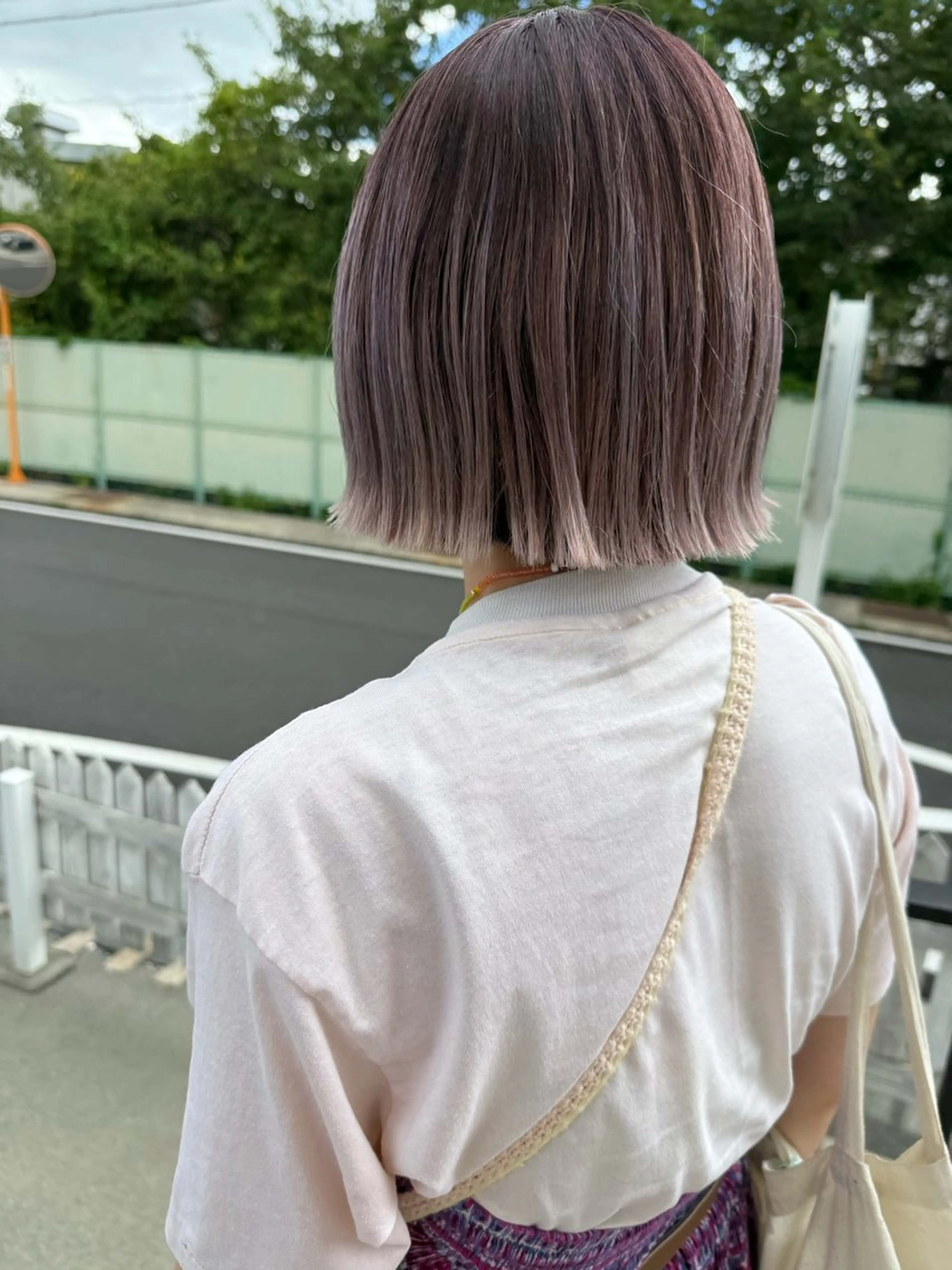 ショート カラー ヘアカラー キノシタ マユのヘアスタイル