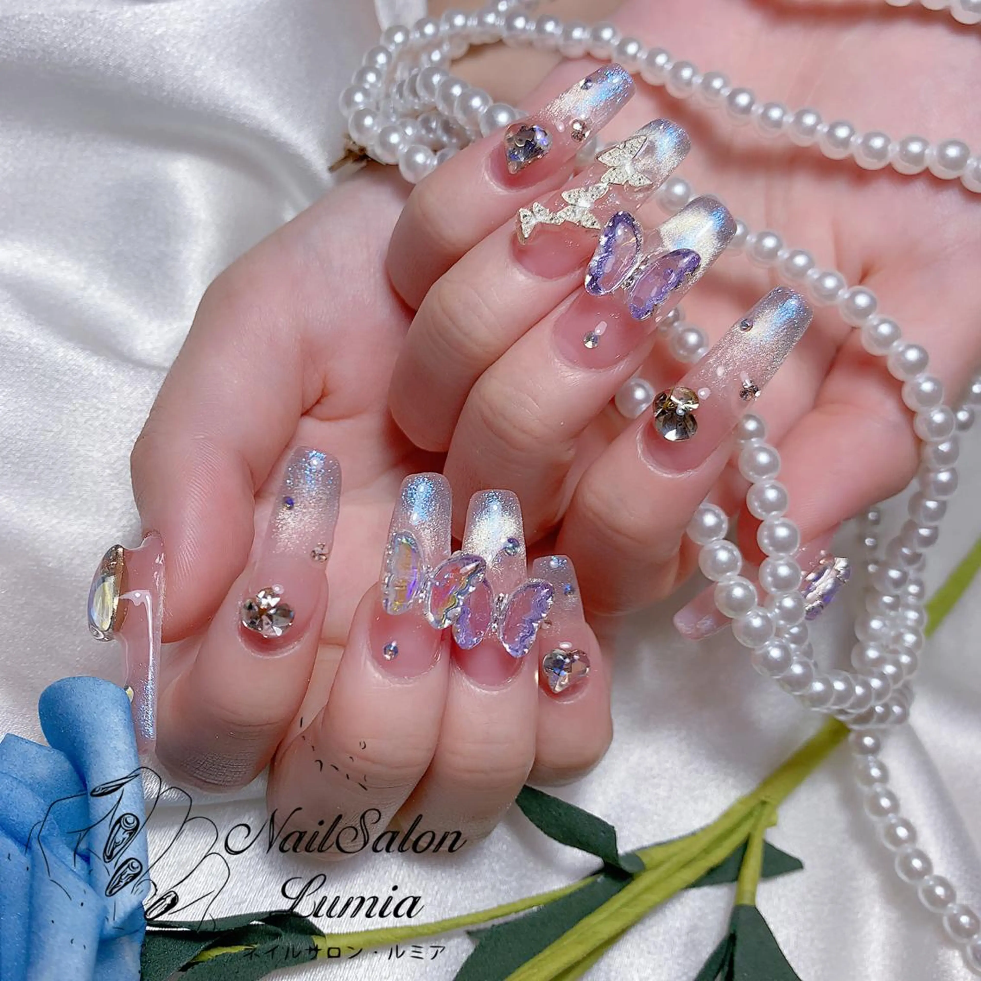 ネイル ハンドネイル ネイルサロン ルミア Lumia 店長のネイルデザイン