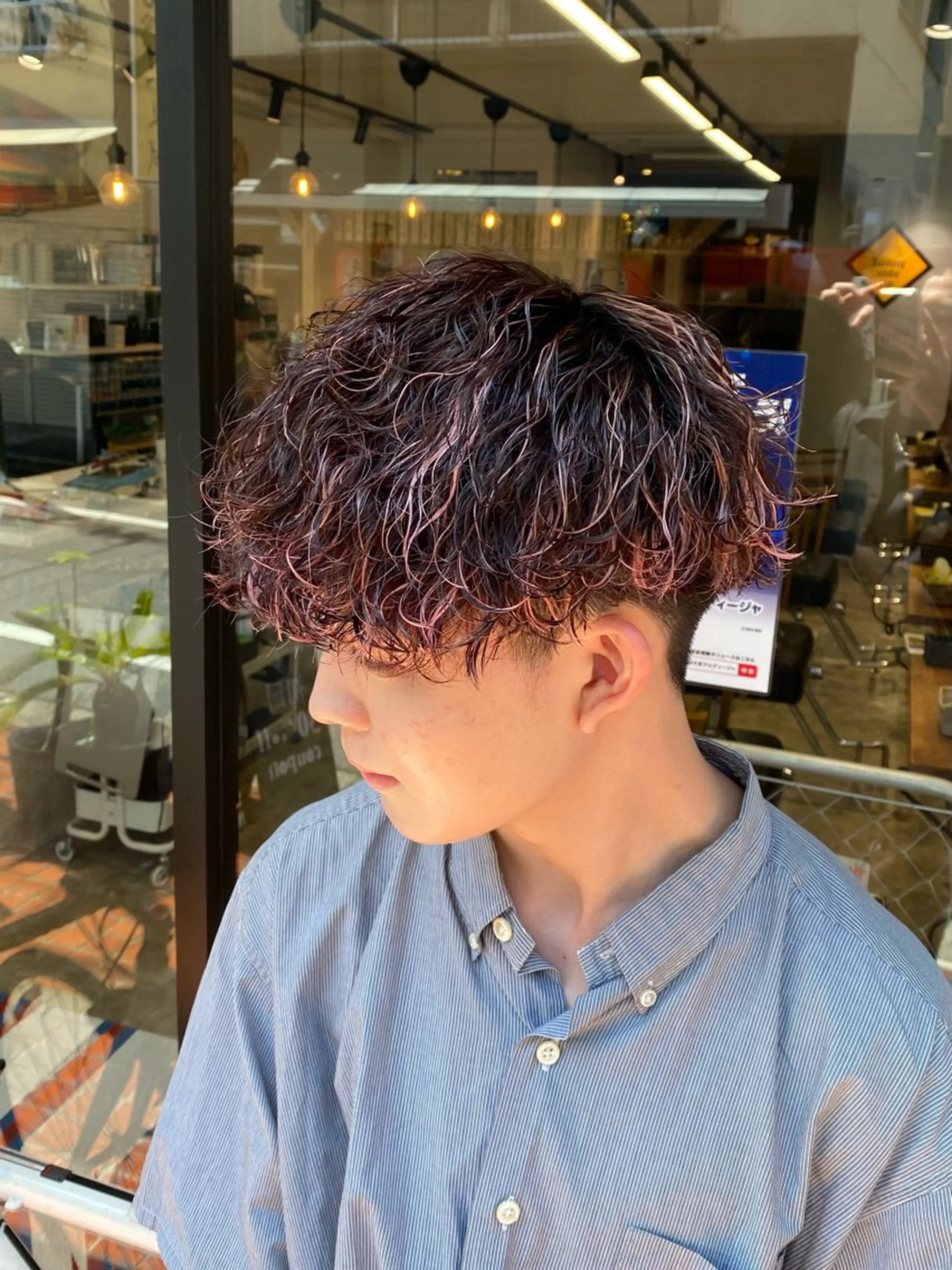 パーマ メンズ メンズパーマ 波巻きパーマ メンズパーマ/鈴木 雅也/メンズカットのヘアスタイル