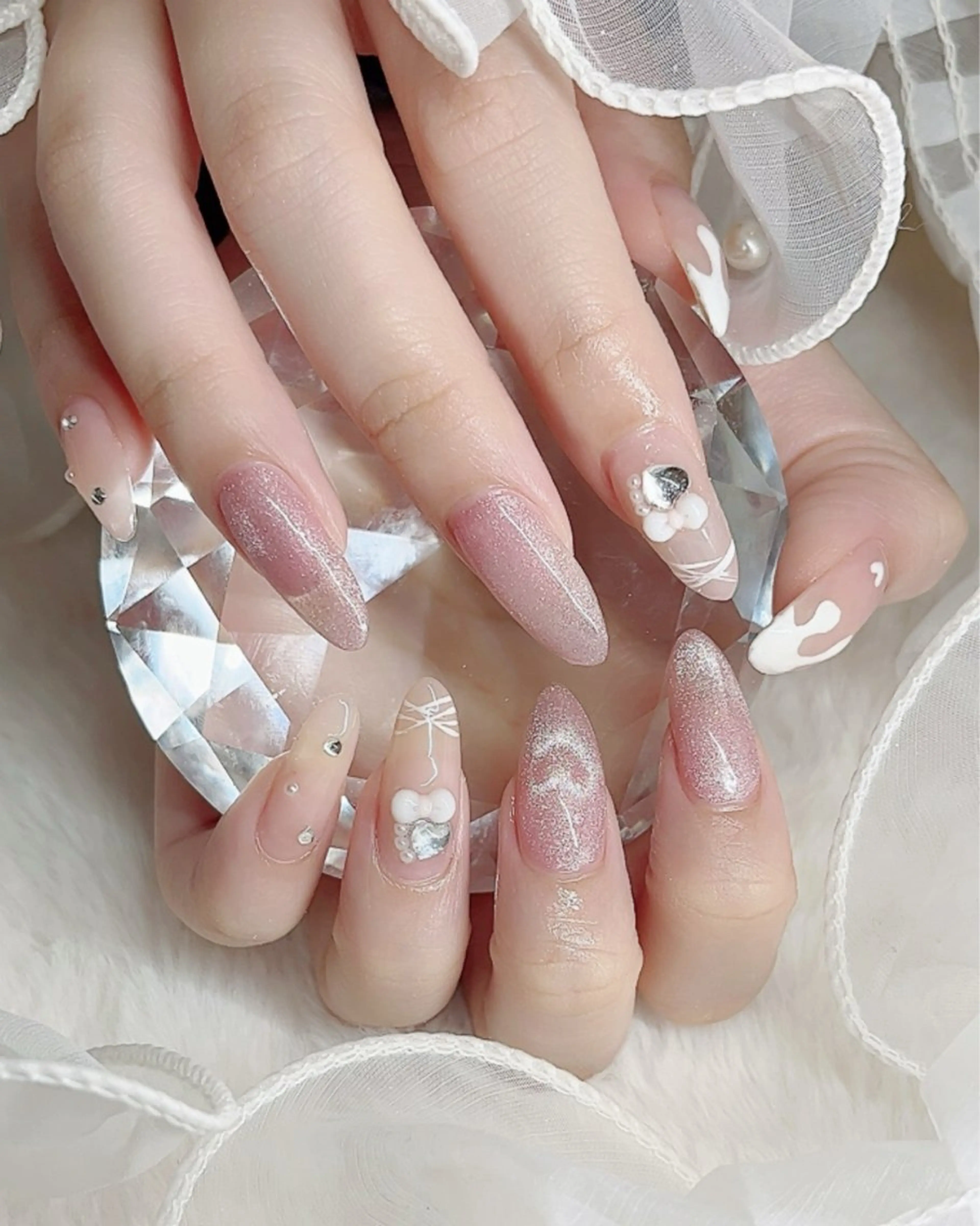 ネイル ハンドネイル AYU💅ワンホン& 推し活ネイル💕のネイルデザイン