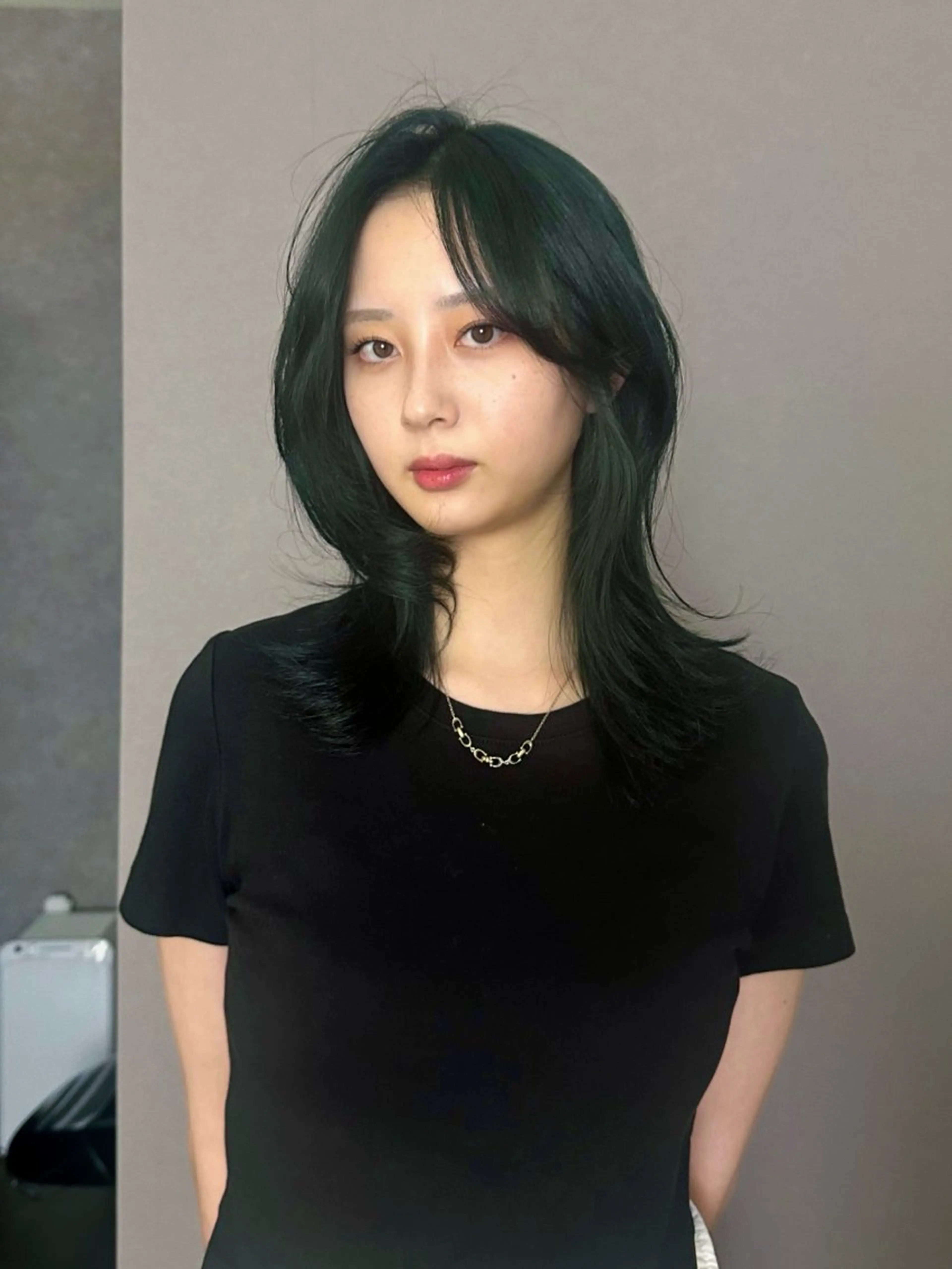 セミロング カラー sion ✰デザインカラーのヘアスタイル