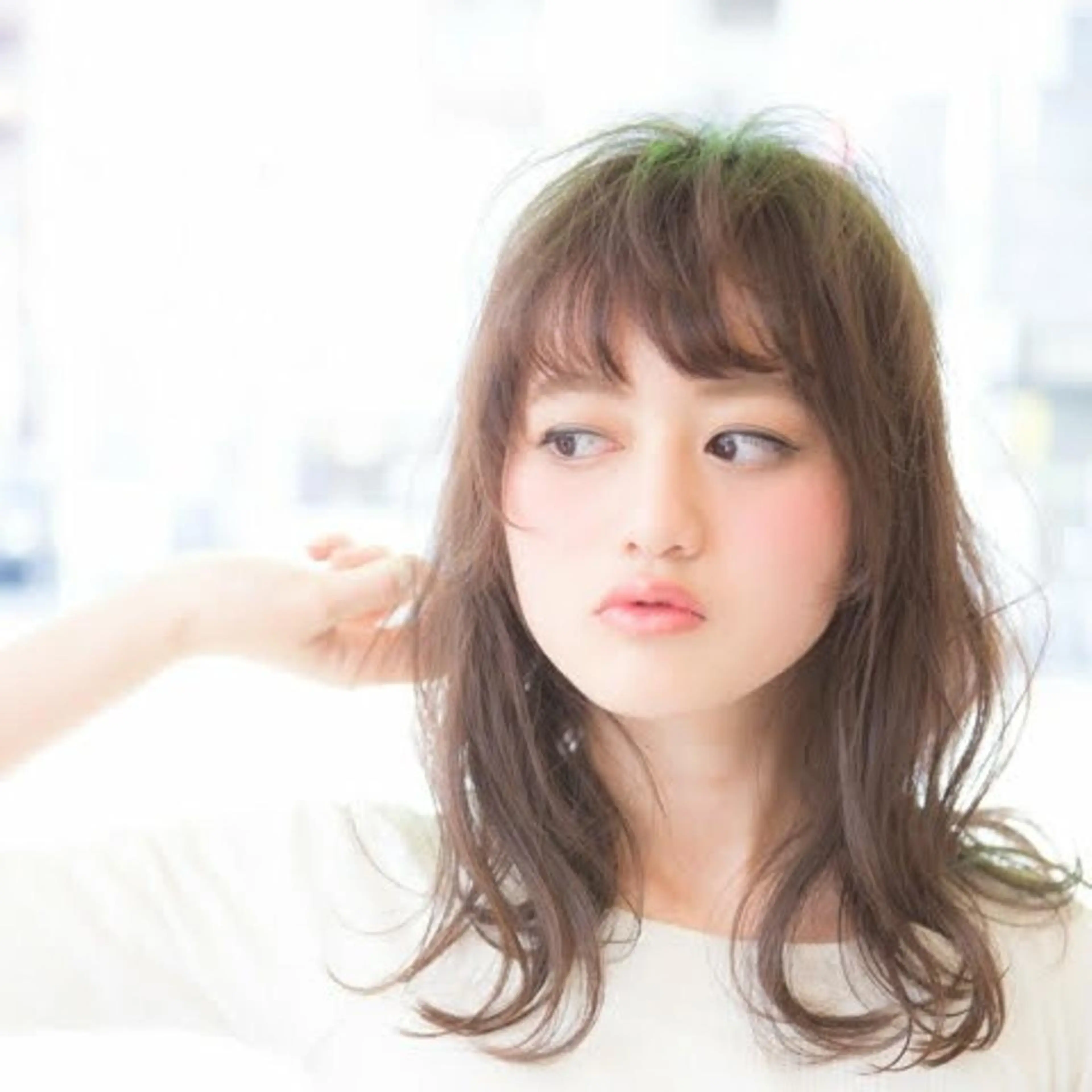 ミディアム カラー パーマ タナカ *歴10年以上*のヘアスタイル