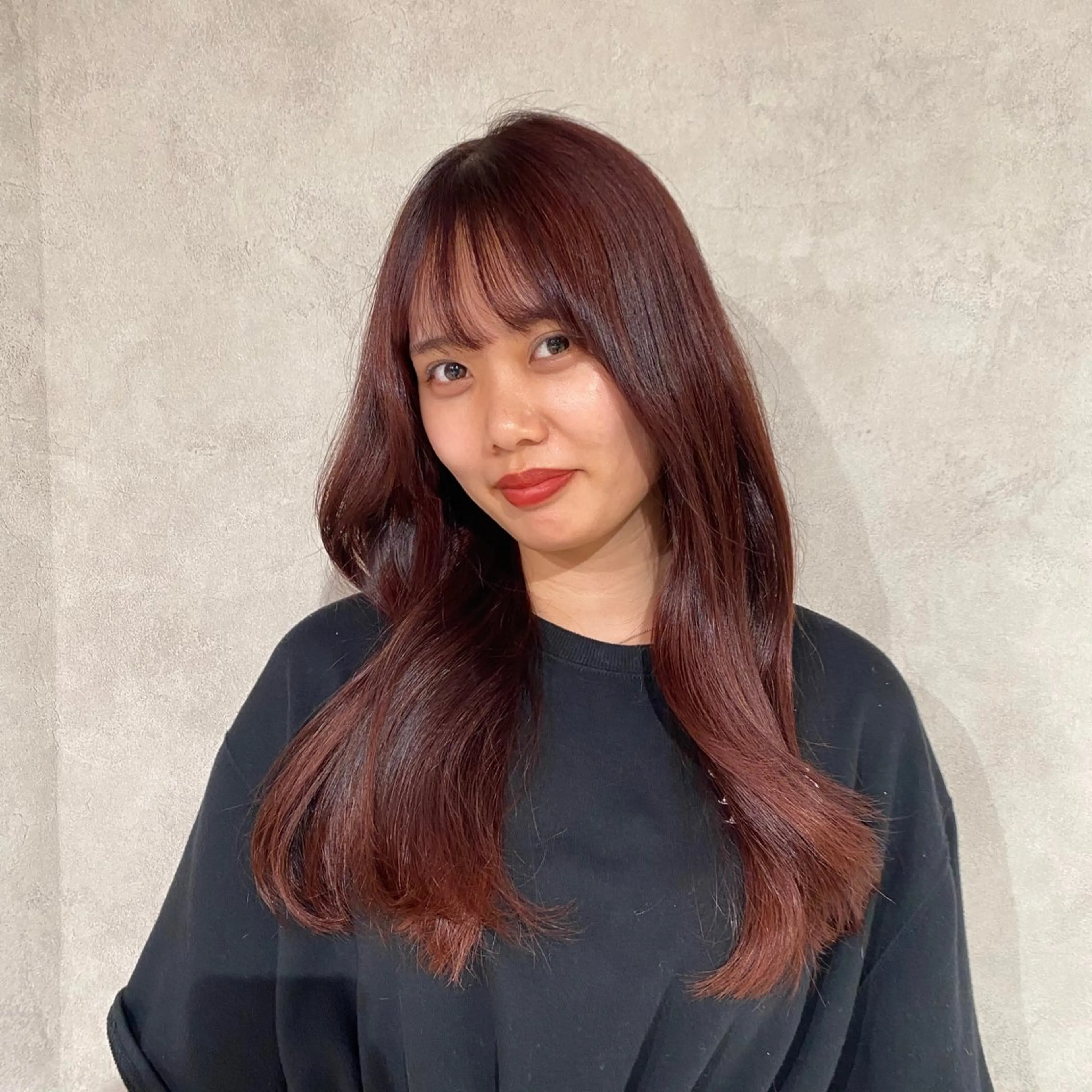 ロング カラー ヘアアレンジ ヘアカラー izumi/ ボブ/パーマのヘアスタイル