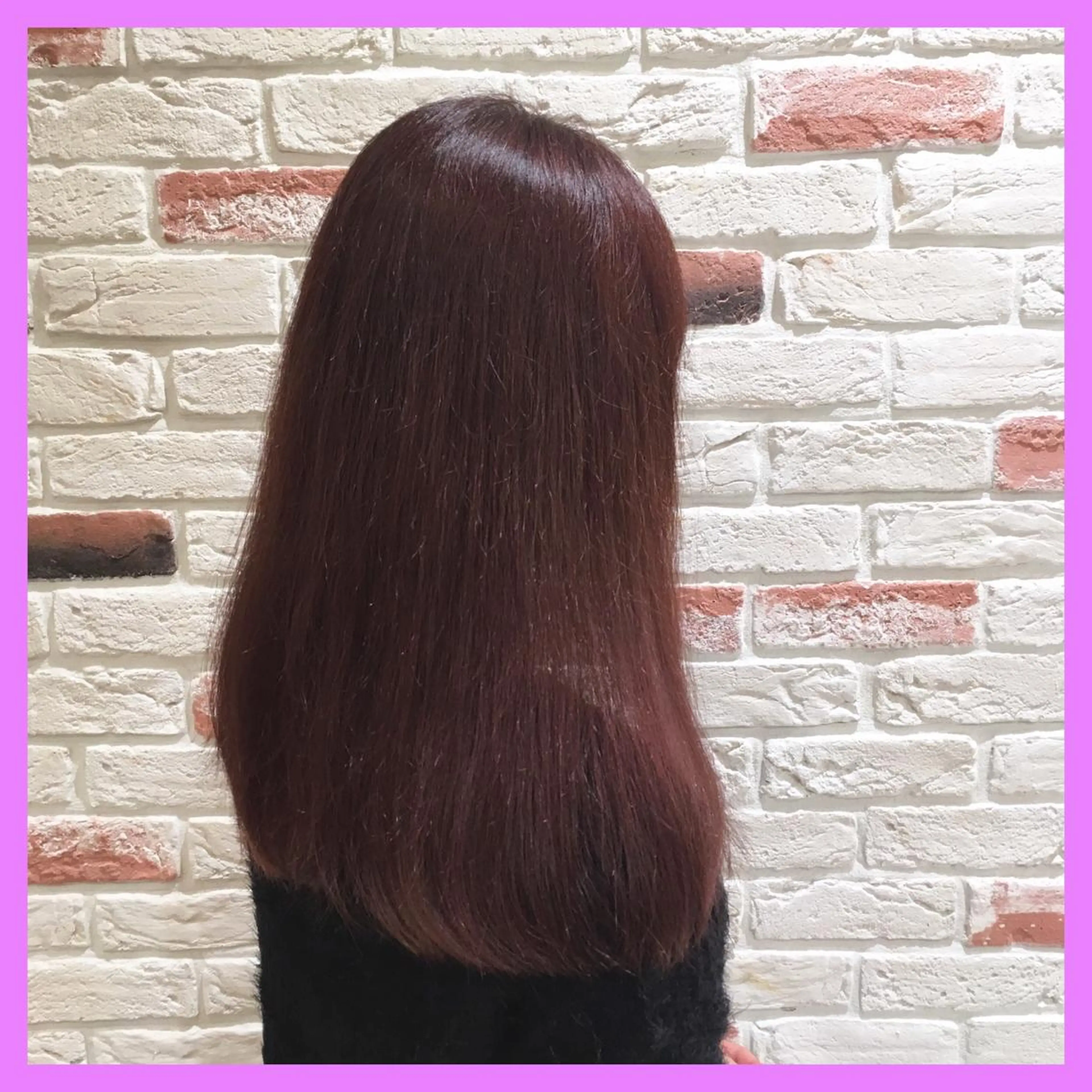 セミロング カラー トリートメント 推しヘア🎀 NATSUNEのヘアスタイル