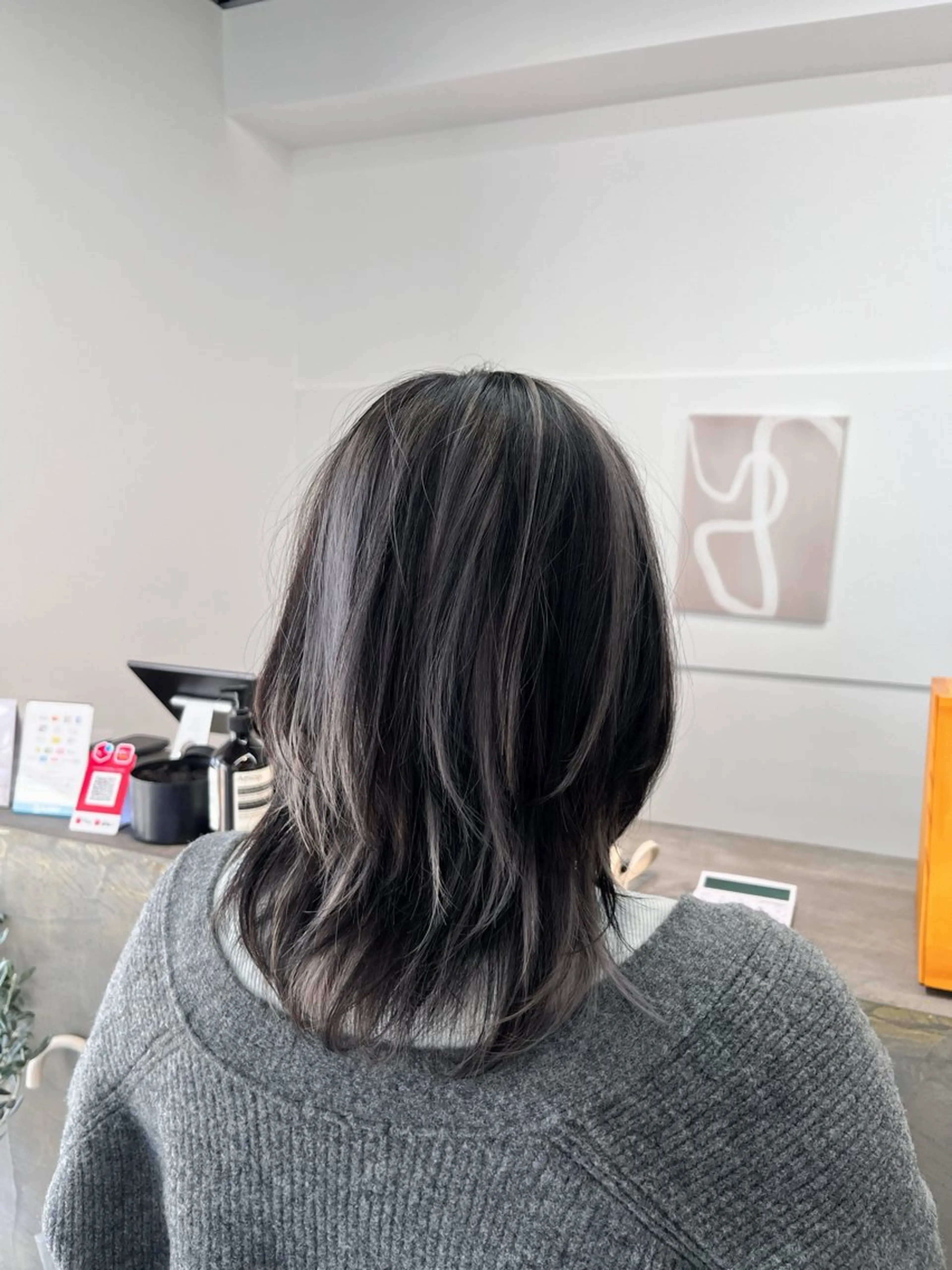 ミディアム カラー hair salon SILLO.のヘアスタイル