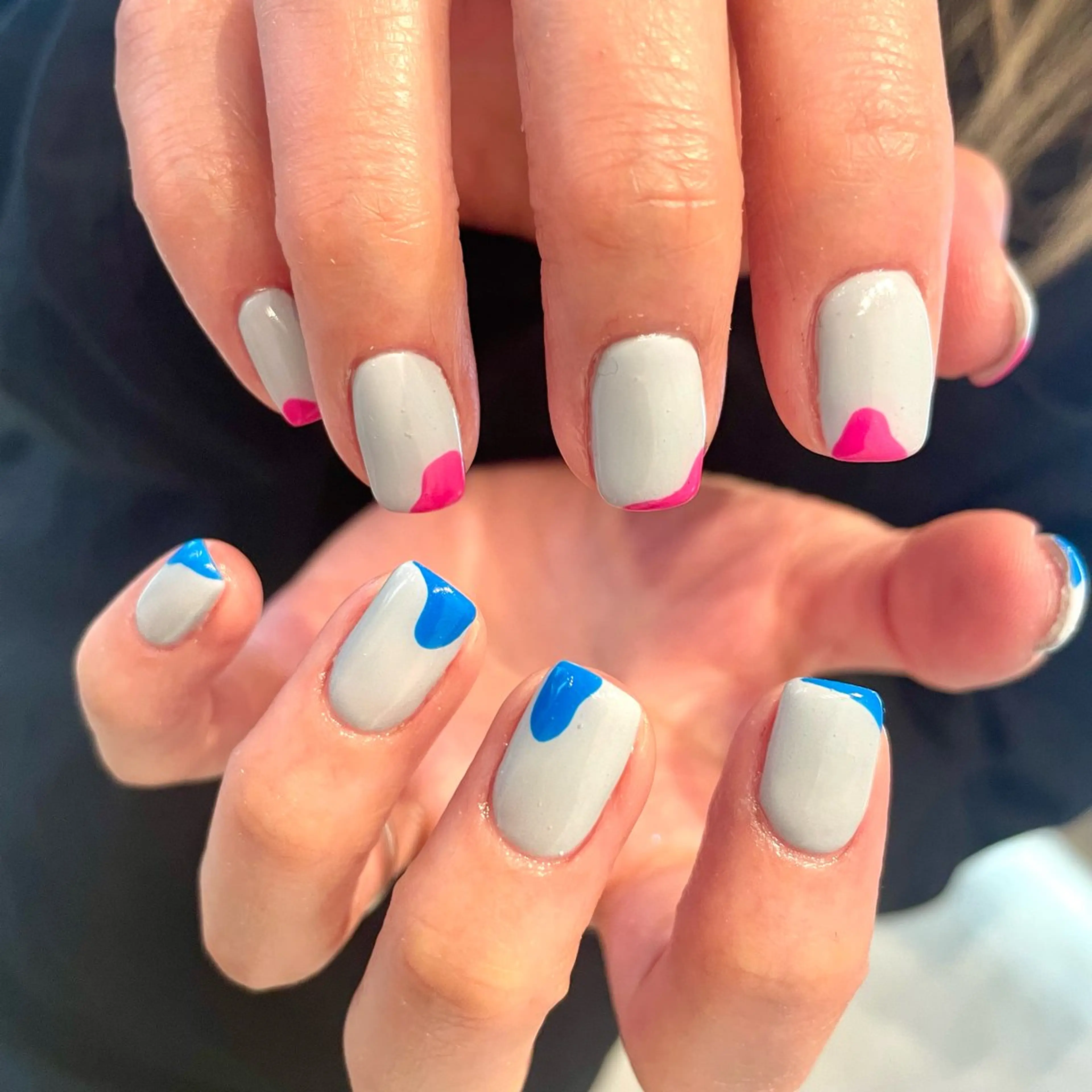 ショート m kaori𓃟のネイルデザイン