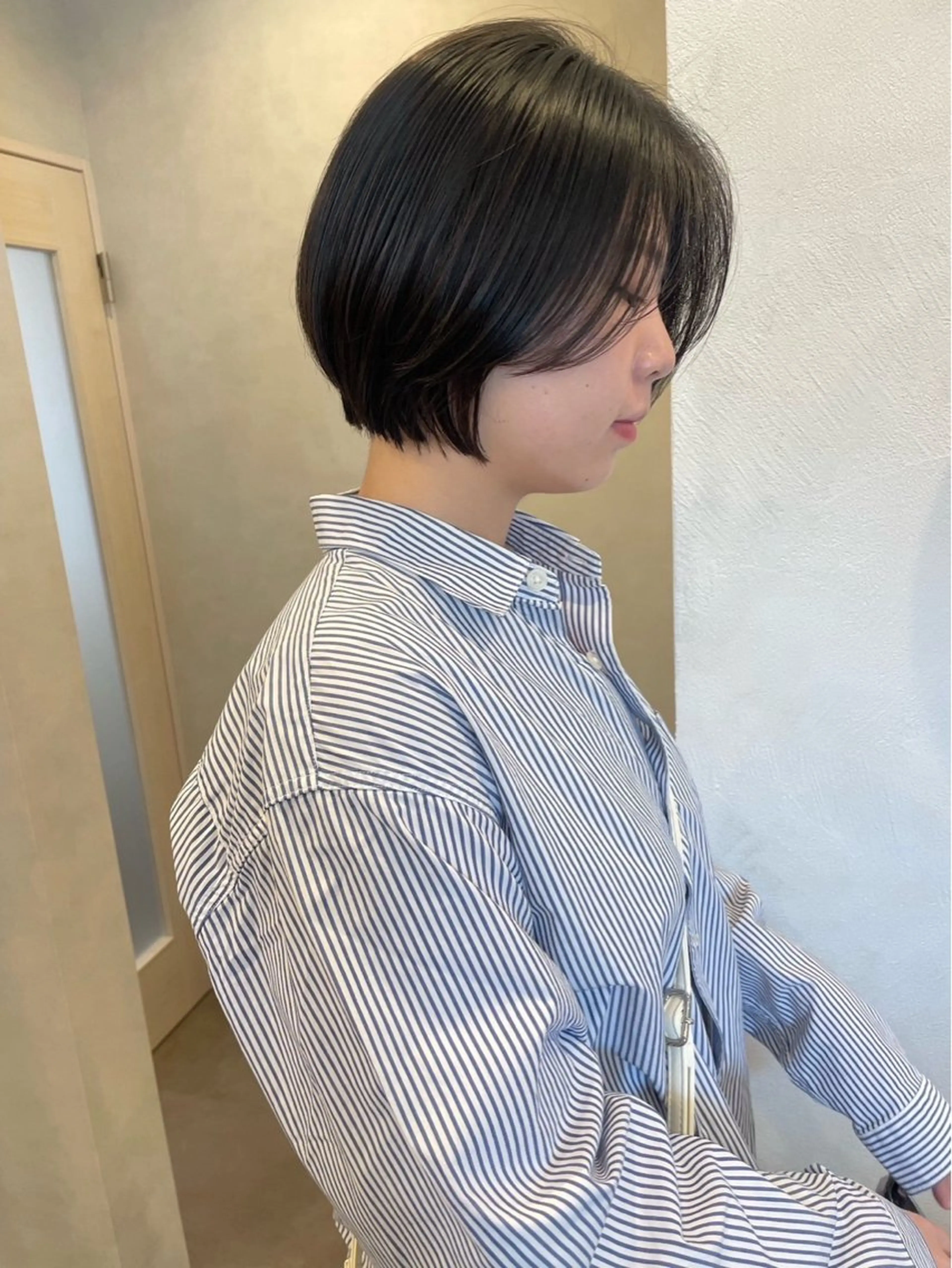 ショート カラー カット トリートメント Hanon 美桜のヘアスタイル