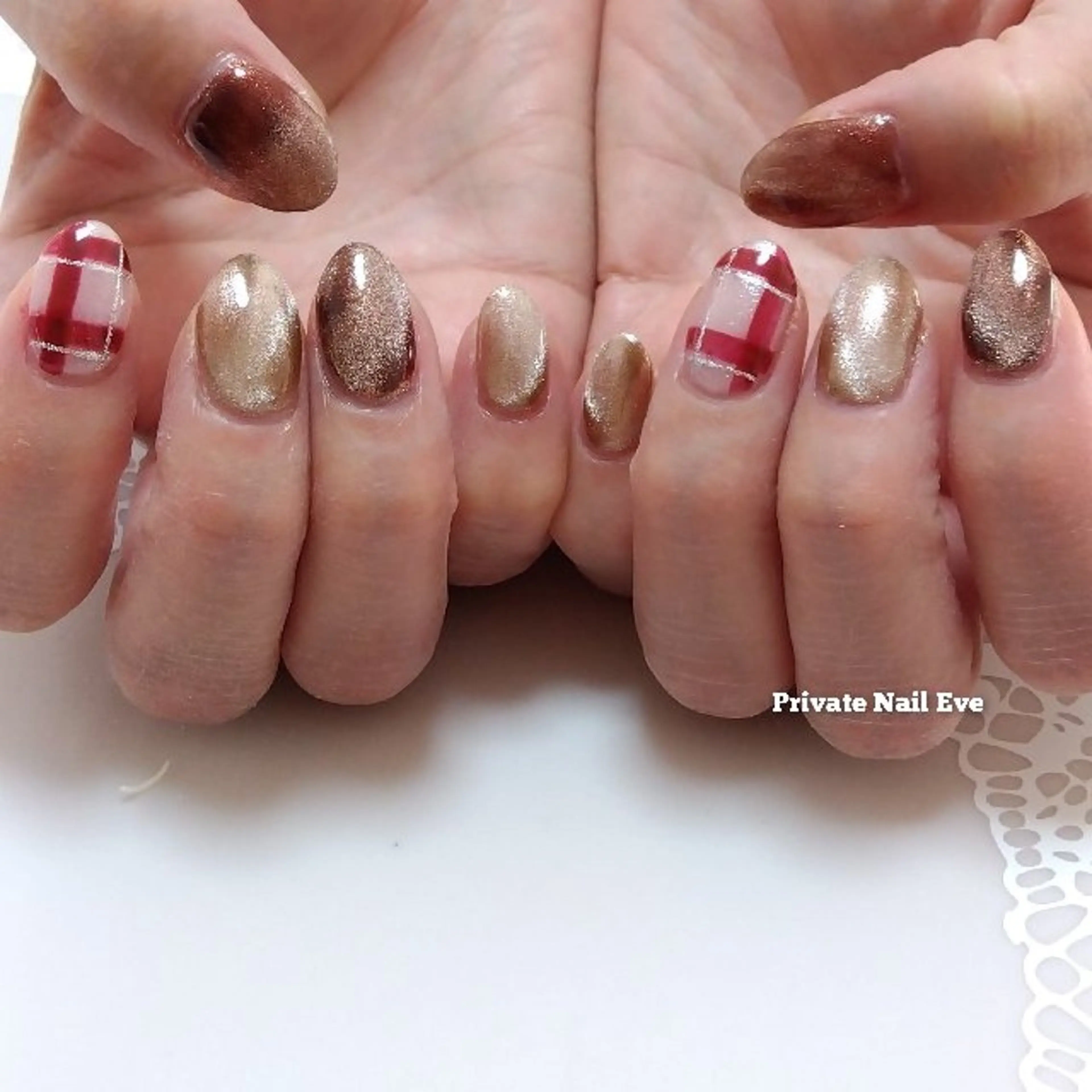 ネイル マグネットネイル ネイル junkoのネイルデザイン