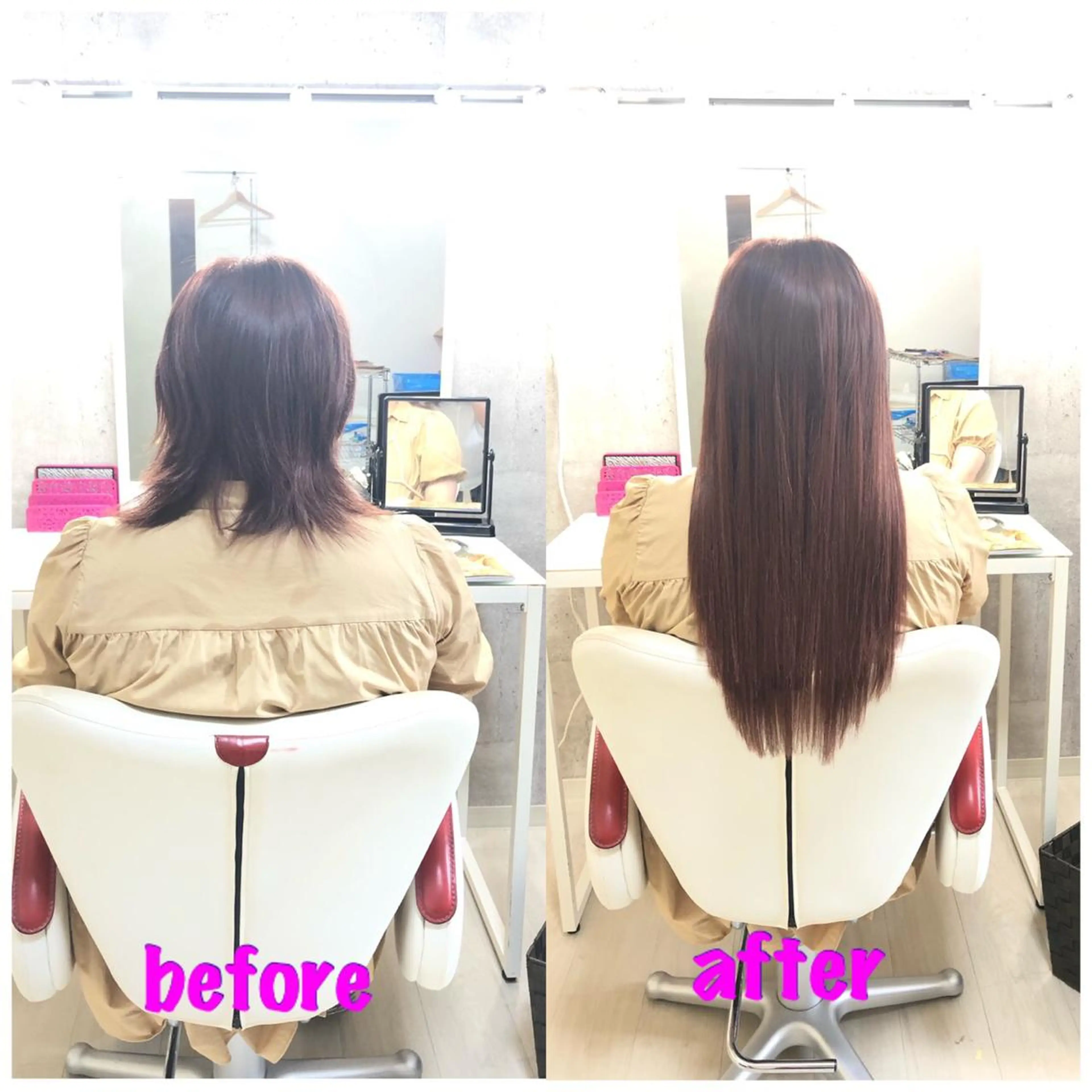 ロング エクステ 🌸ドレスアップ 心斎橋店🌸のヘアスタイル