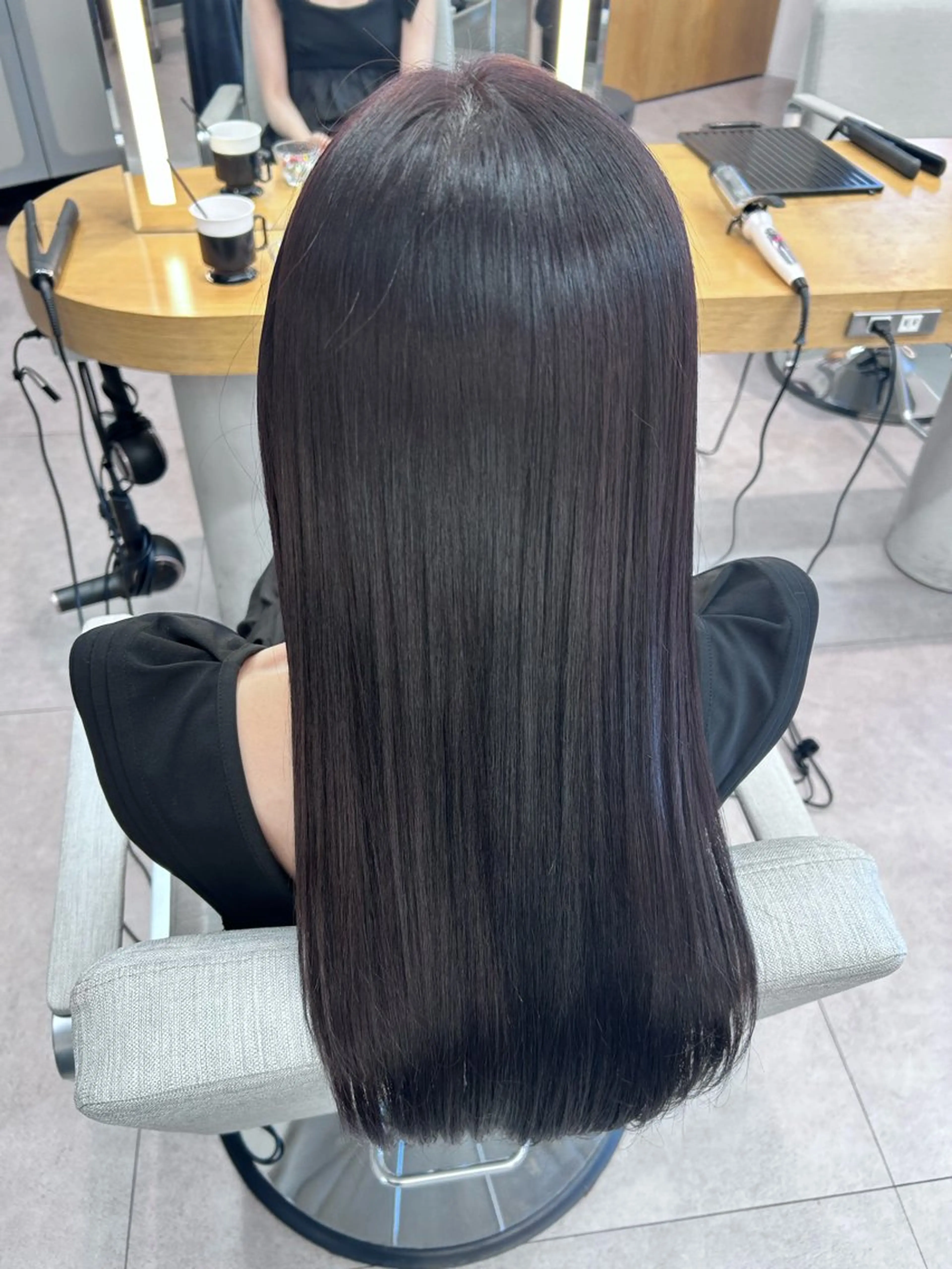 ロング カラー カット ヘアカラー トリートメント ルネ北千住店 Rinoのヘアスタイル