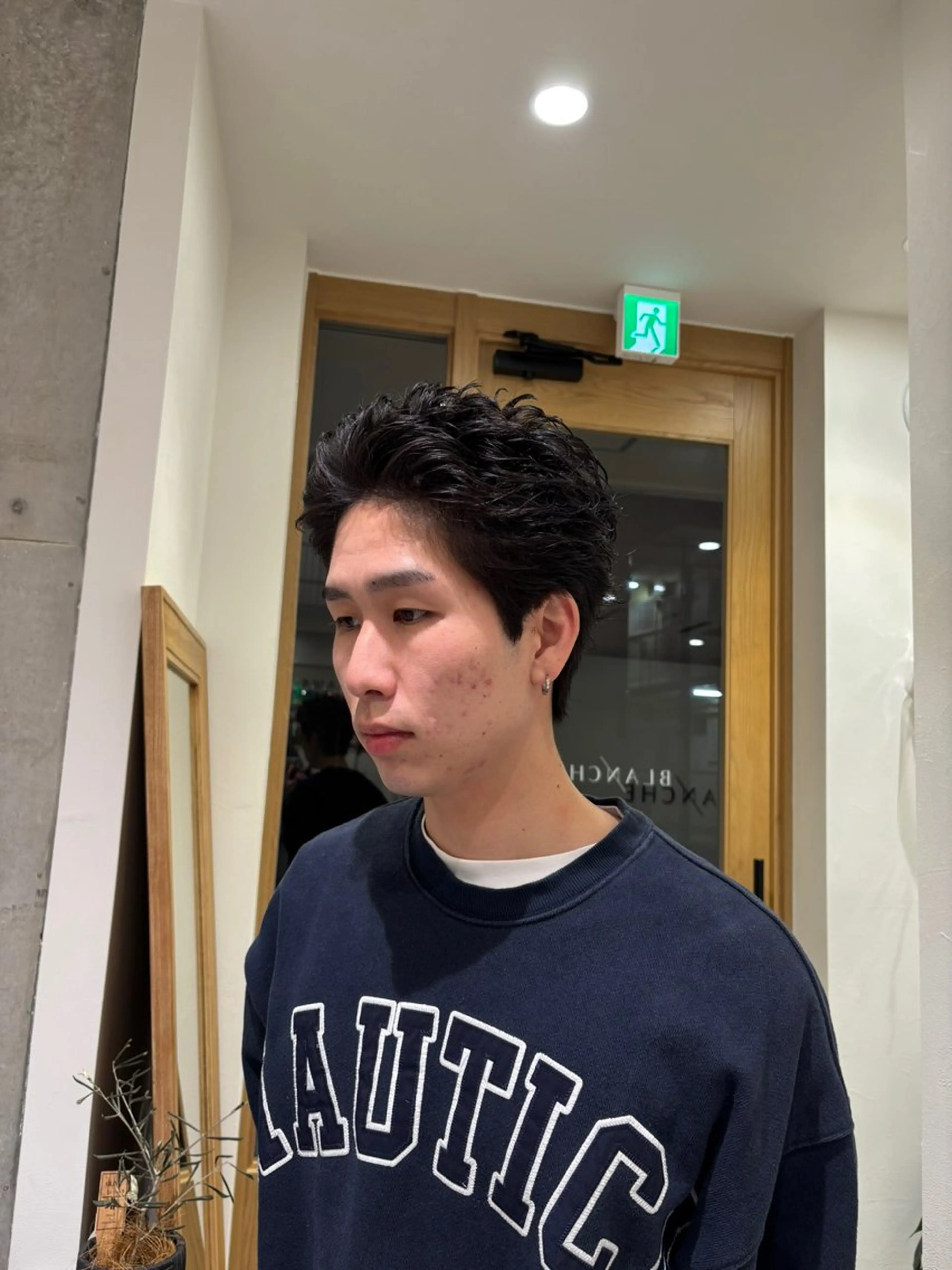 メンズ スパイキーショート 下村 琉弥のヘアスタイル