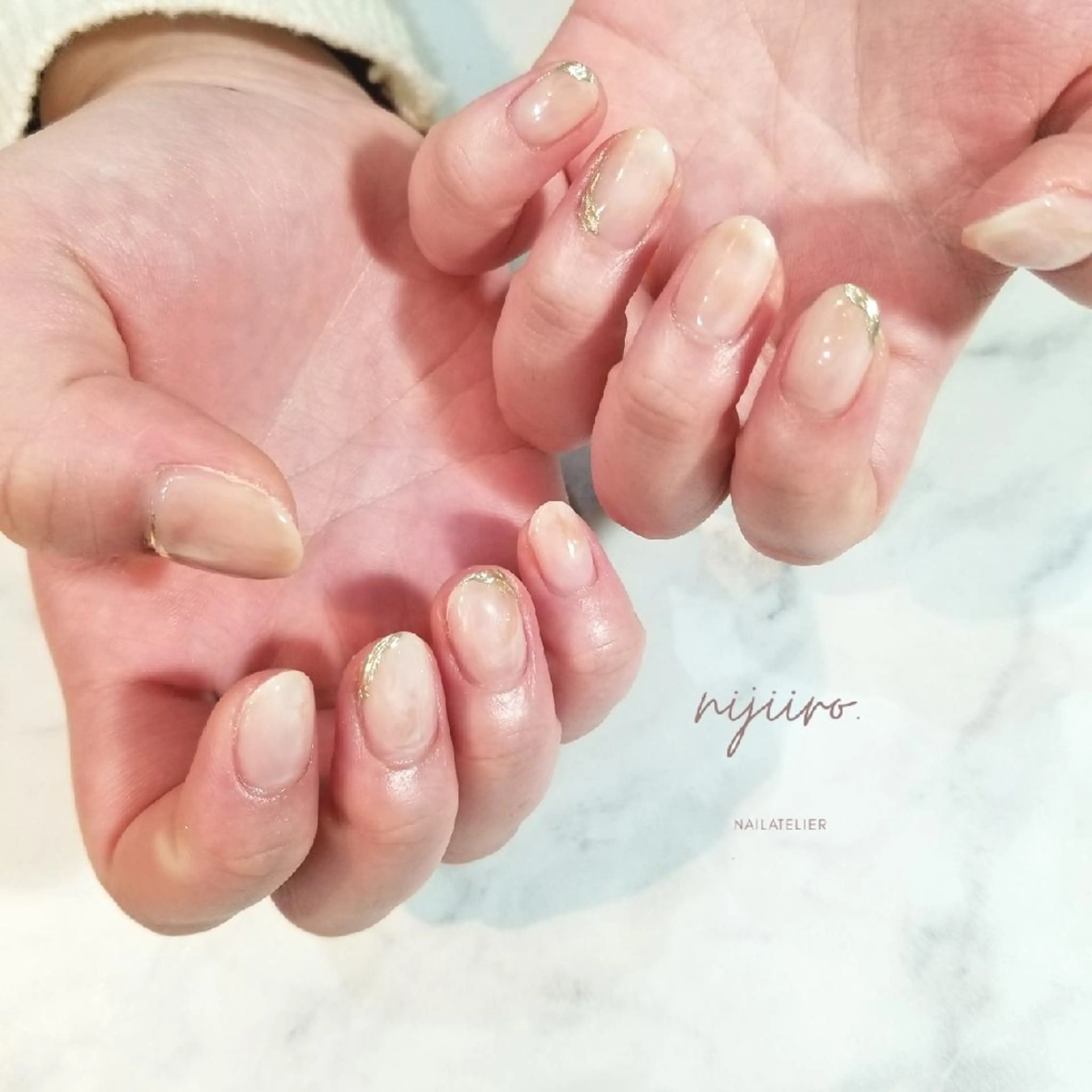 ネイル ハンドネイル nijiiro🌈 サトウのネイルデザイン